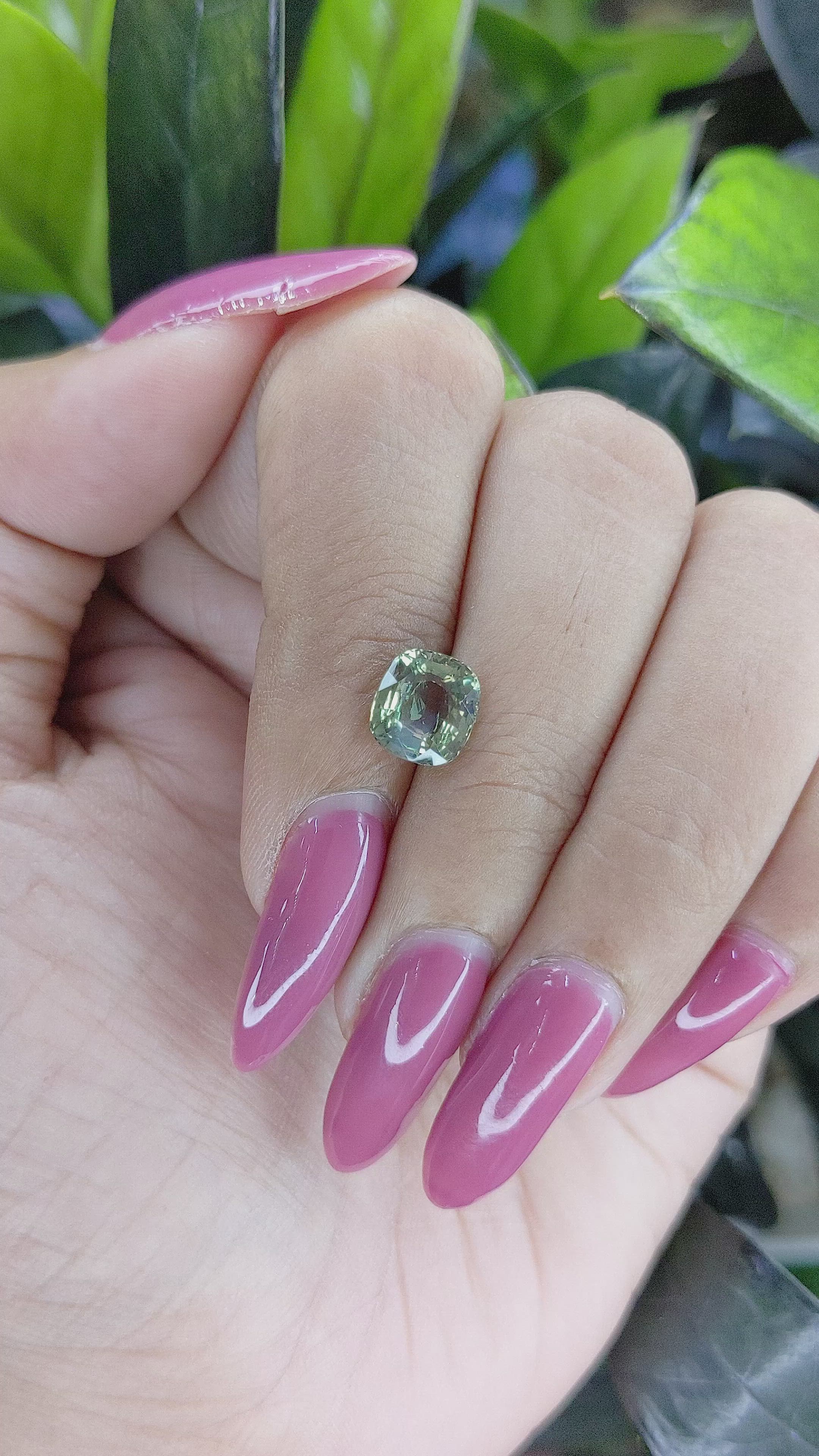 2.14 Ct. Alexandrite from Tanzania Size Video