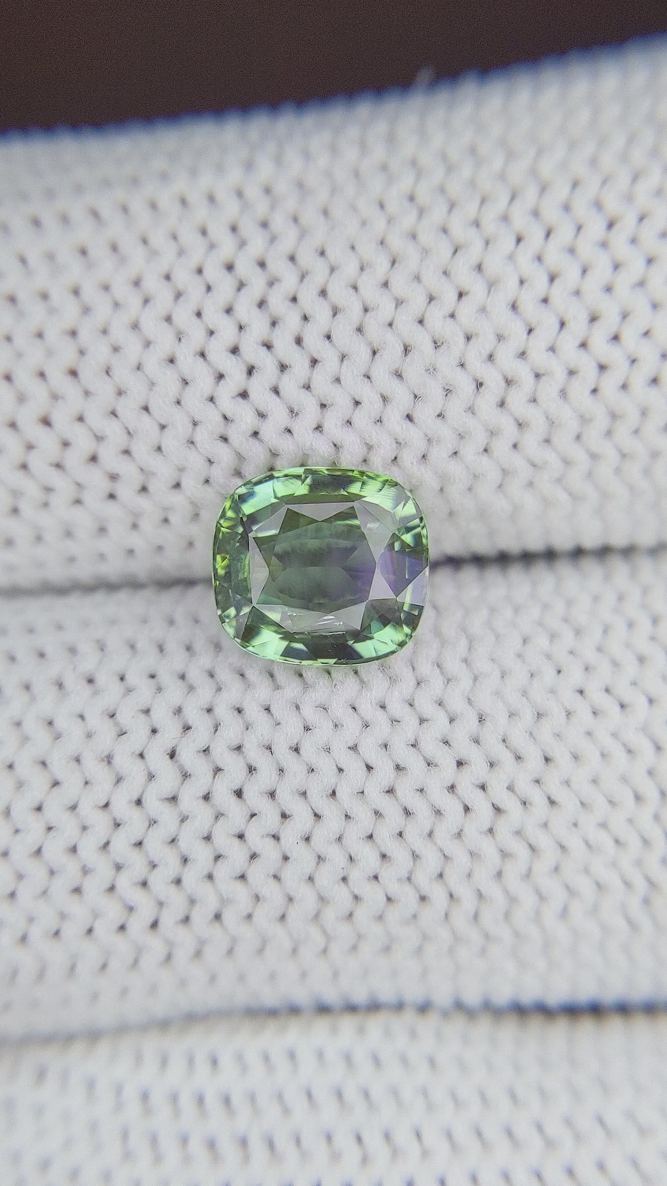 2.14 Ct. Alexandrite from Tanzania Size Video