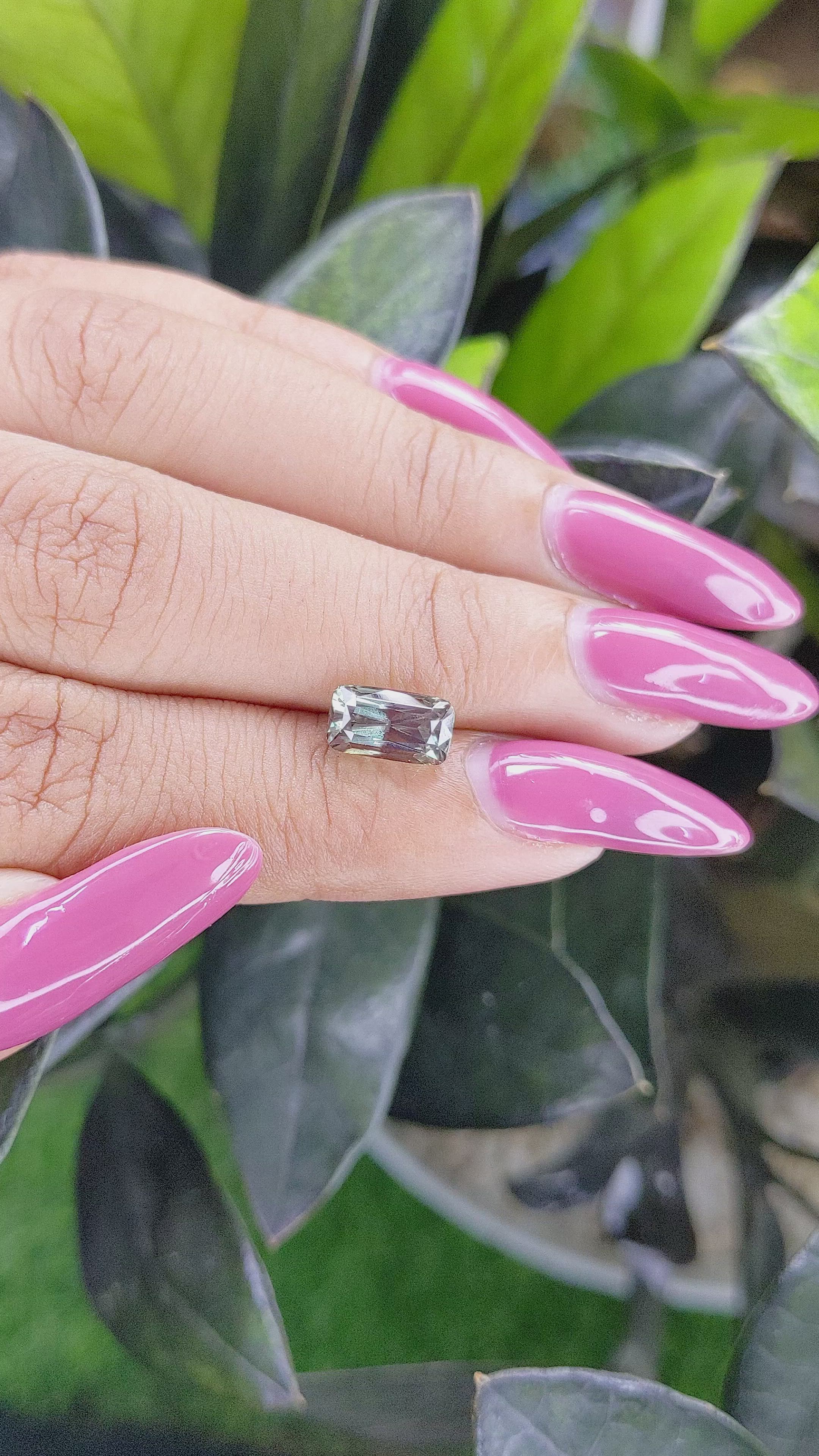 2.44 Ct. Alexandrite from Tanzania Size Video