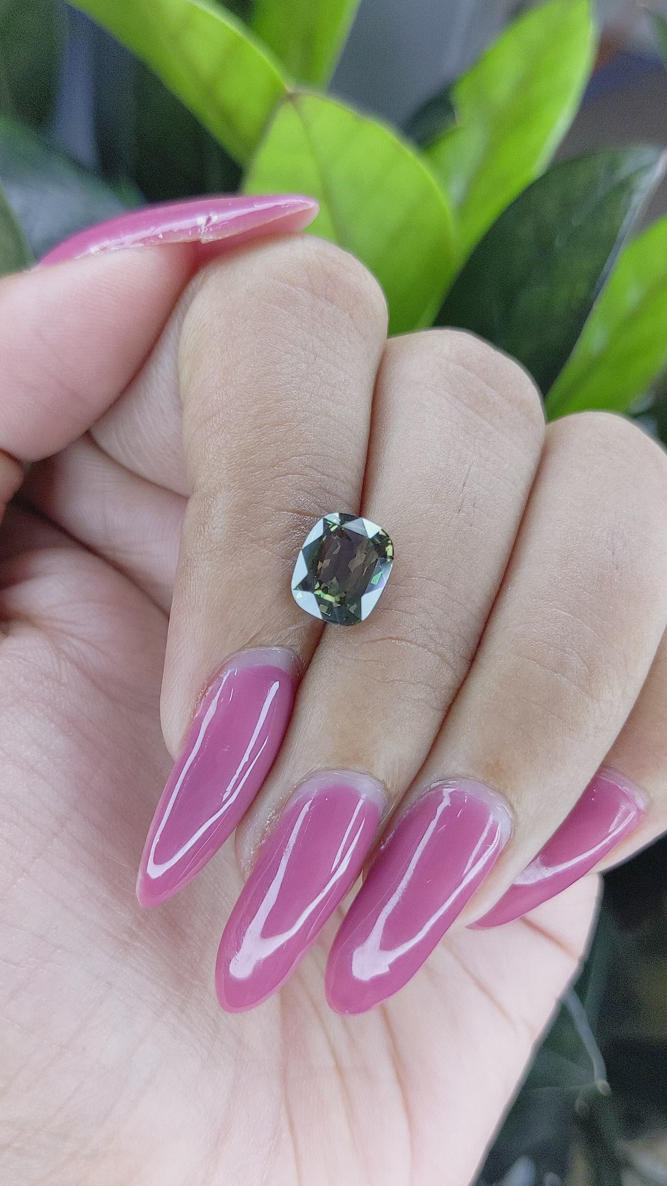 2.54 Ct. Alexandrite from Tanzania Size Video