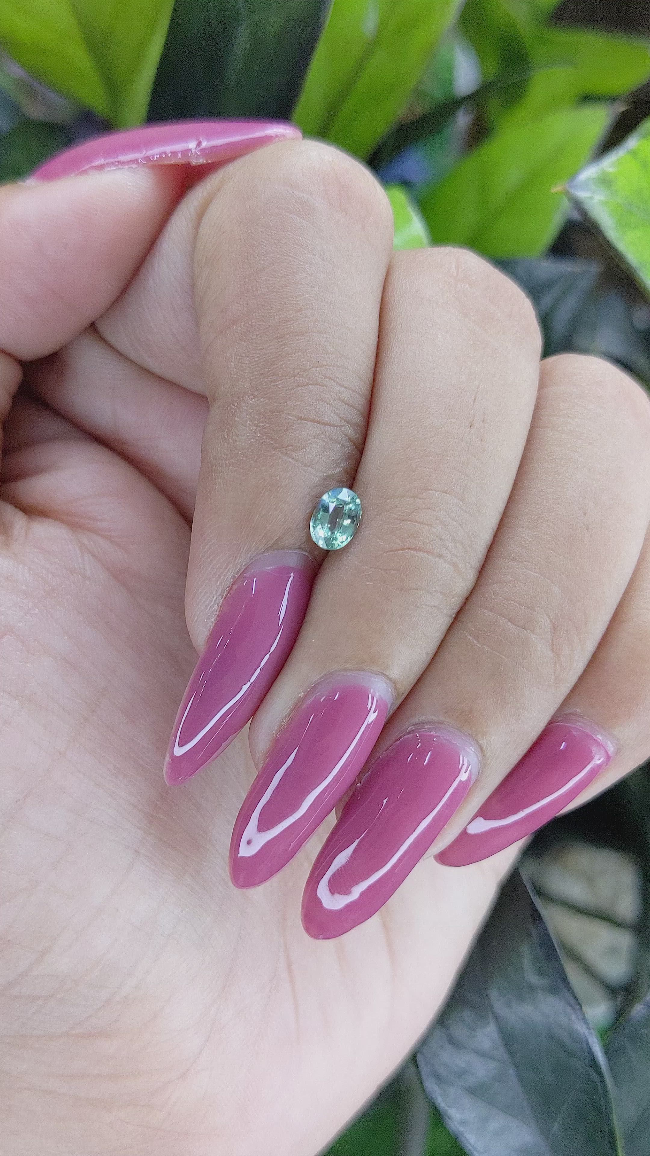 0.44 Ct. Alexandrite from Madagascar Size Video