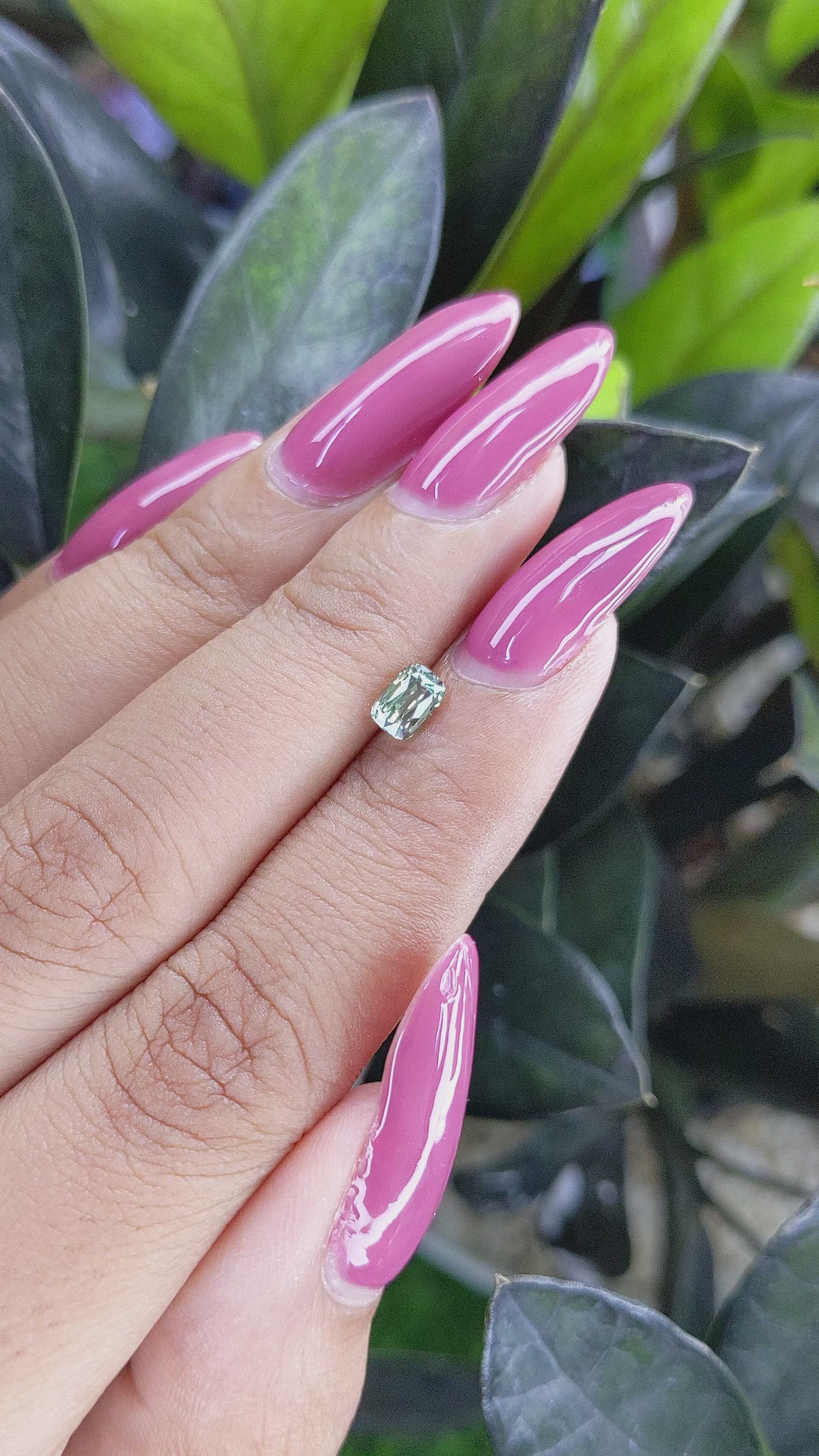 0.58 Ct. Alexandrite from Madagascar Size Video