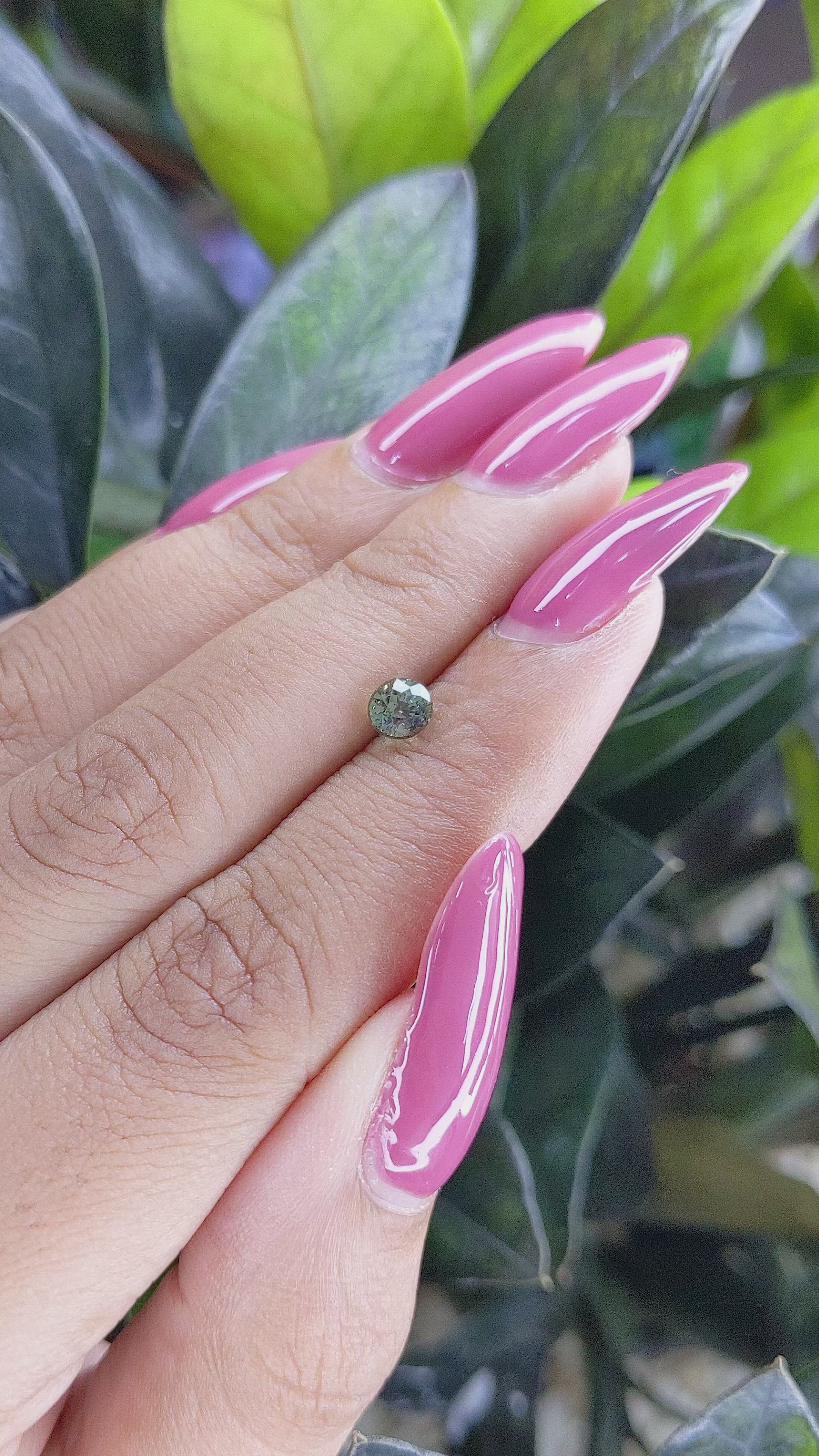 0.65 Ct. Alexandrite from Madagascar Size Video