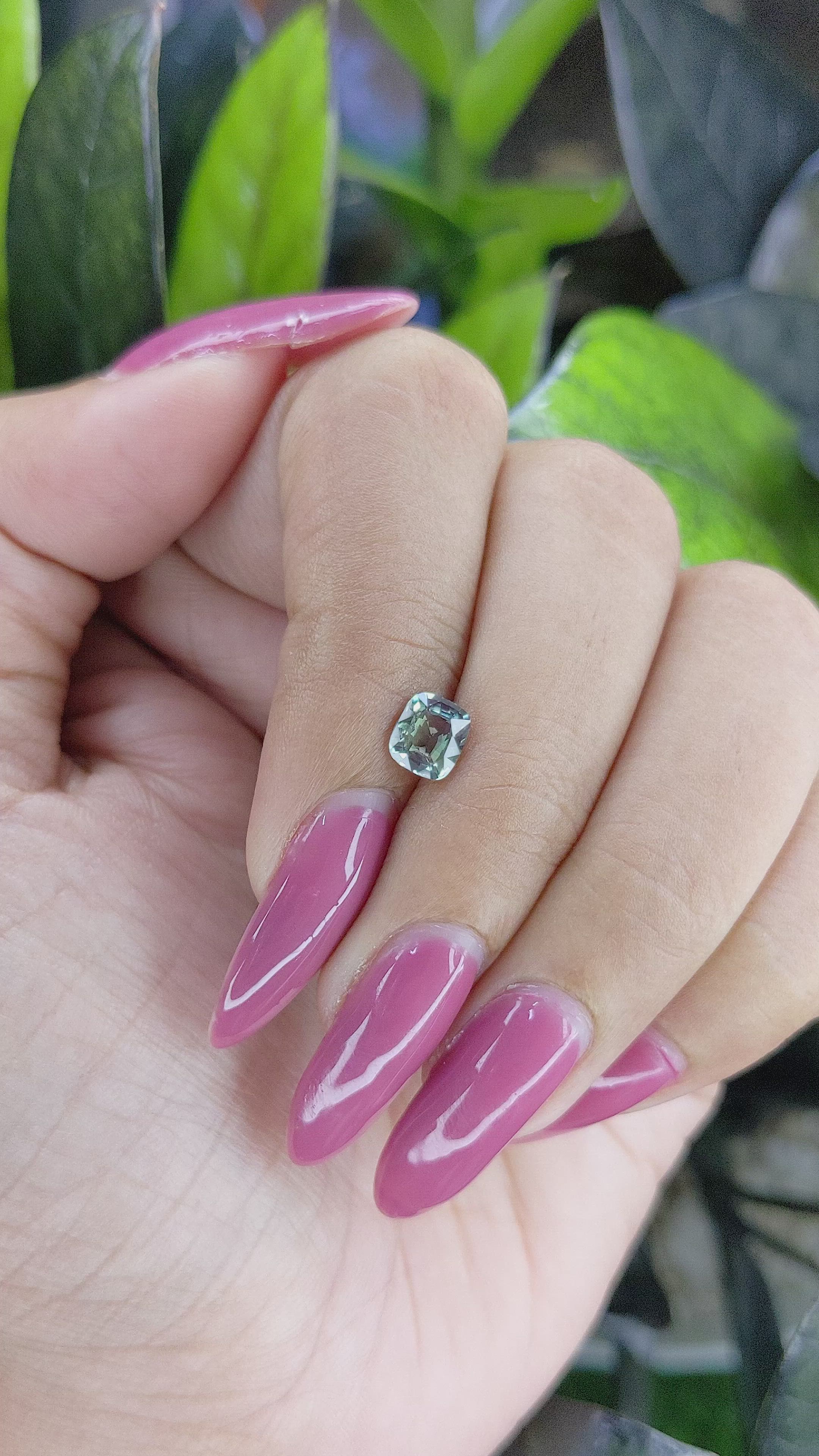 0.80 Ct. Alexandrite from Tanzania Size Video