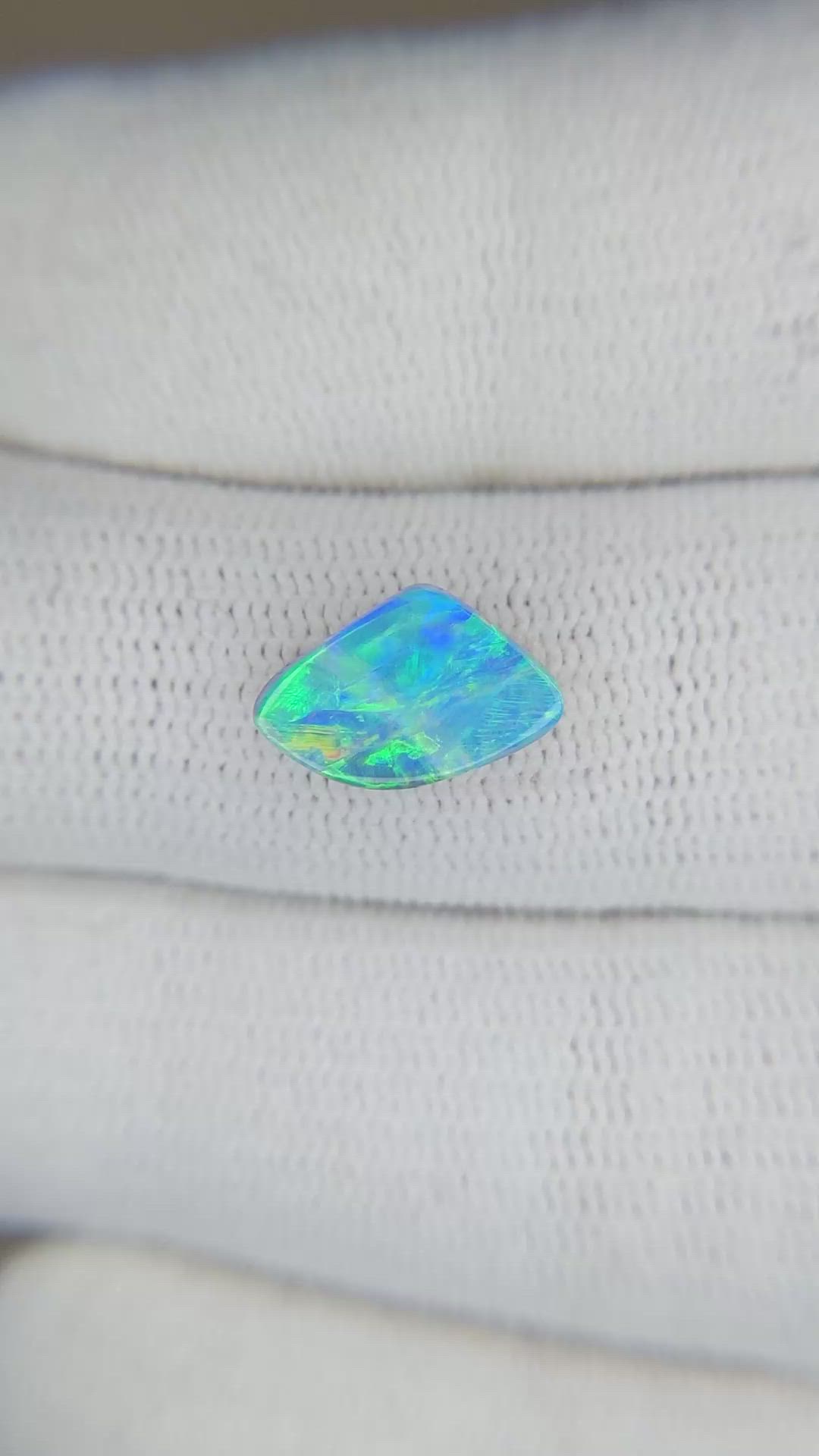 1.84 Ct. Black Opal from Australia Size Video
