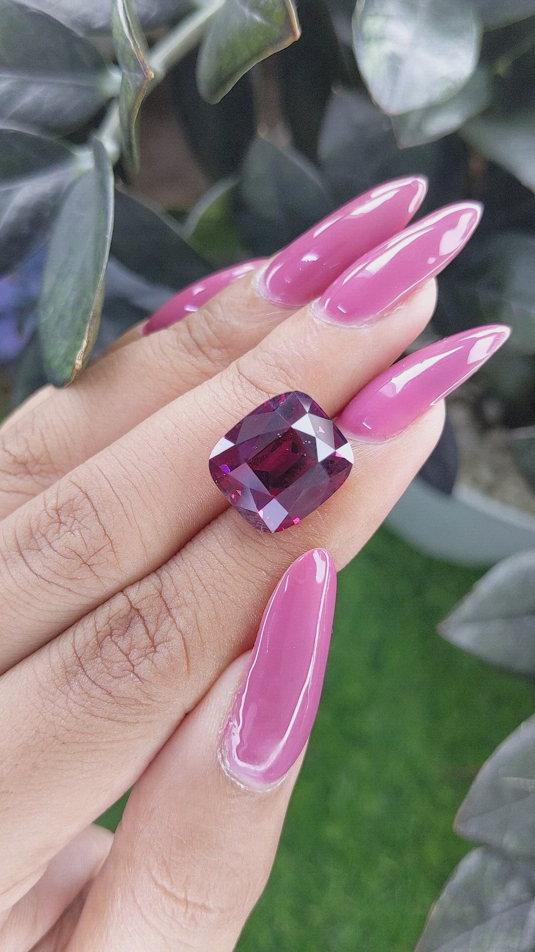 13.75 Ct. Garnet from Tanzania Size Video