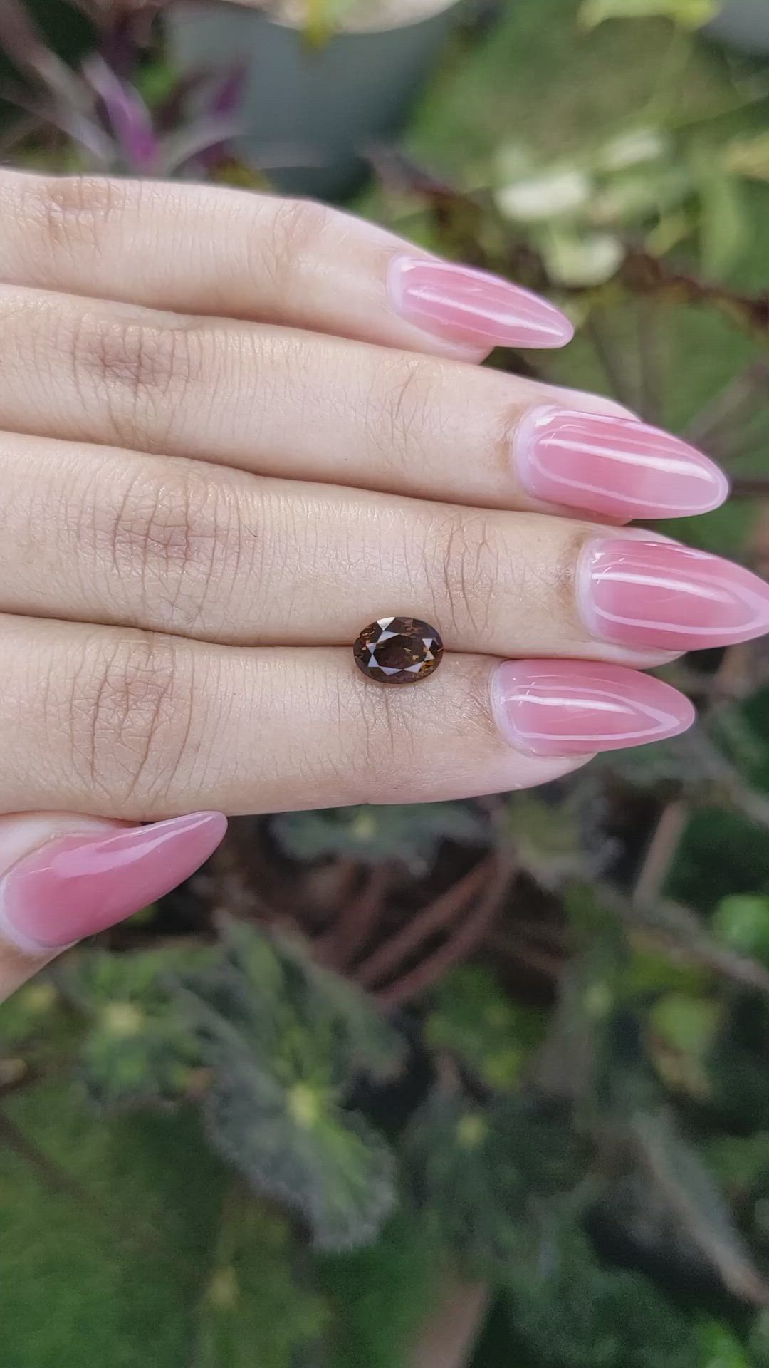 1.47 Ct. White Opal from Ceylon (Sri Lanka) Size Video