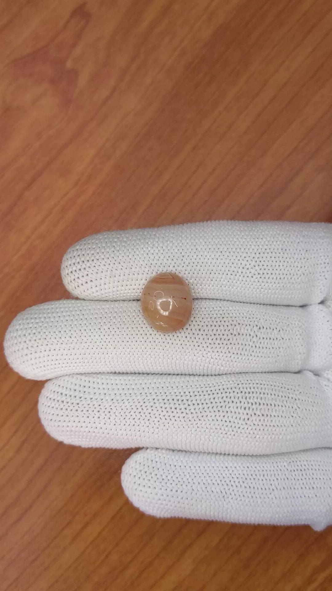 6.26 Ct. Cabochon White Opal from India Size Video