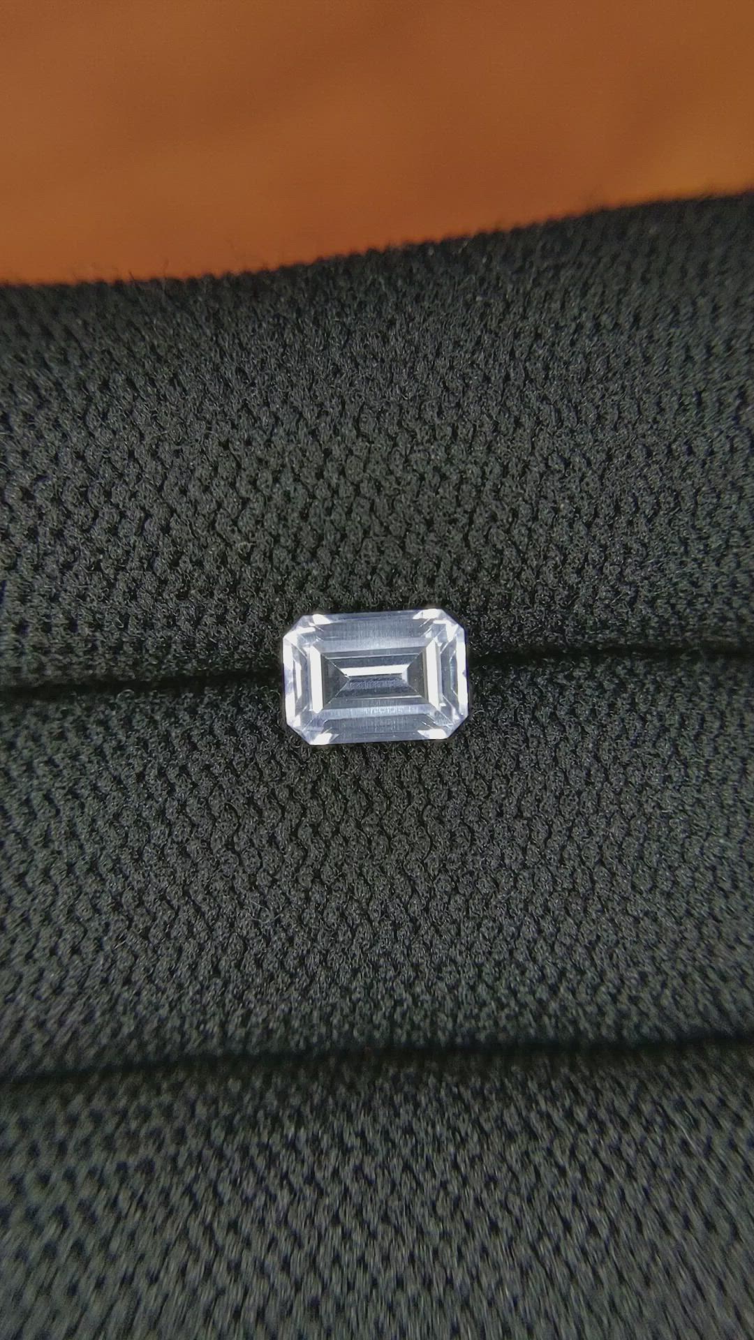 1.19 Ct. Zircon from Ceylon (Sri Lanka) Size Video