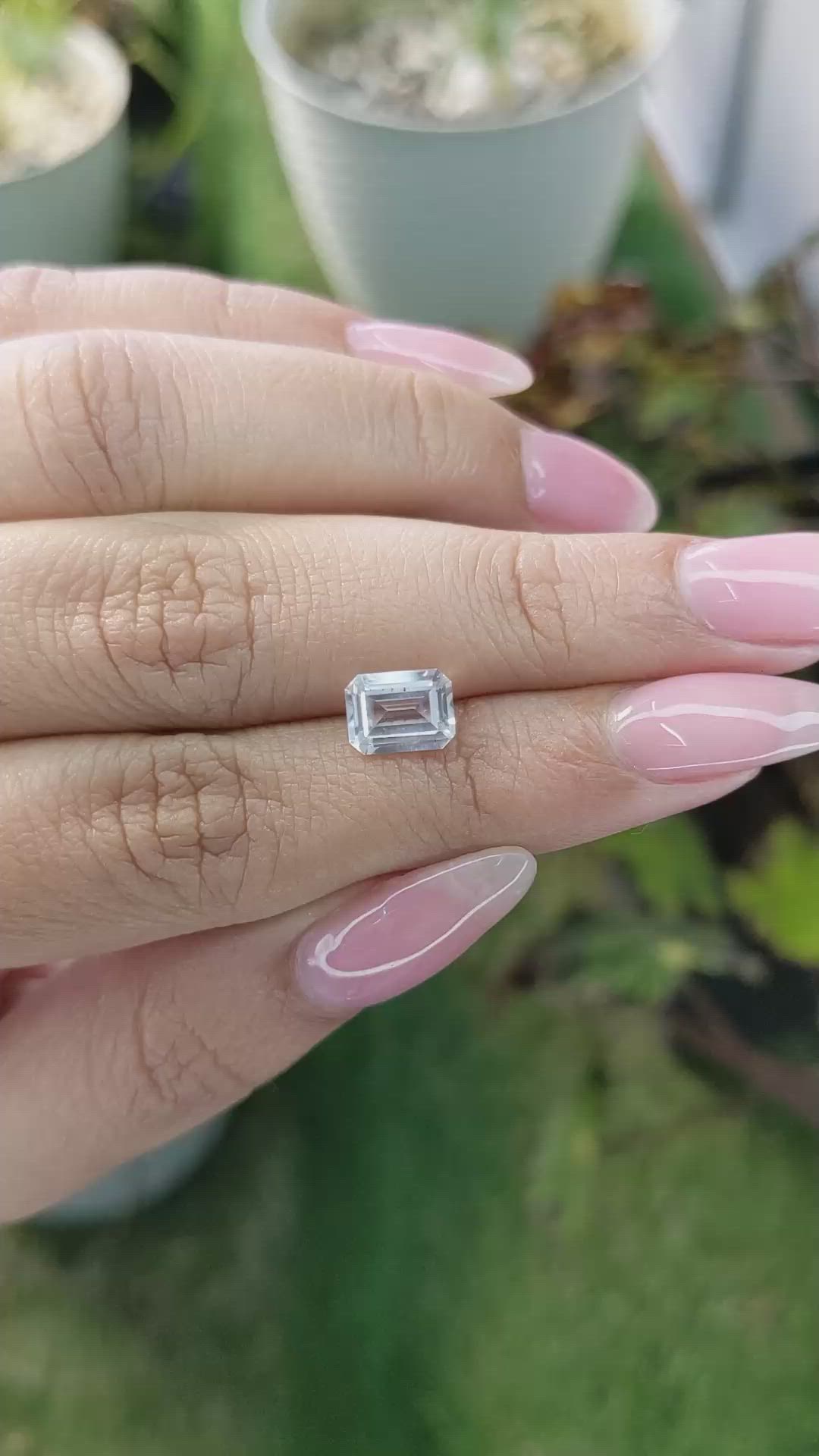 1.90 Ct. Zircon from Ceylon (Sri Lanka) Size Video