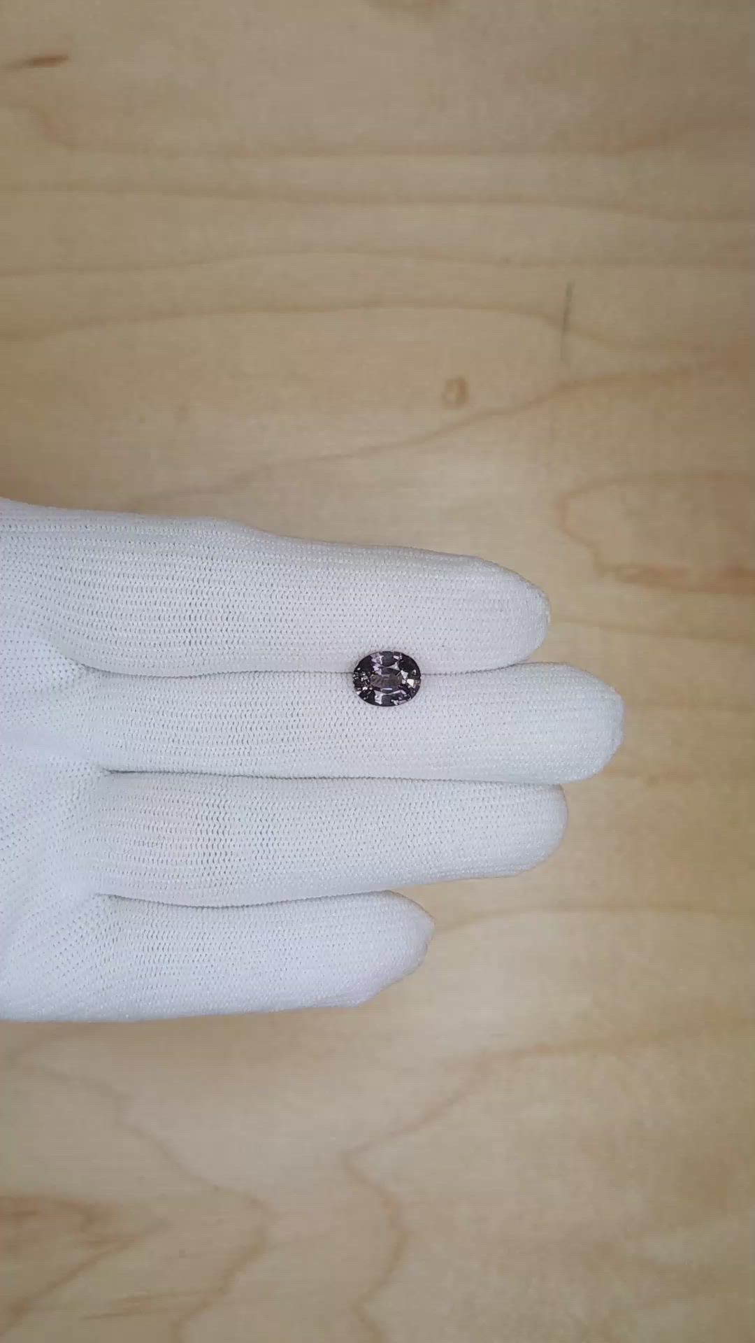 1.87 Ct. Spinel from Ceylon (Sri Lanka) Size Video