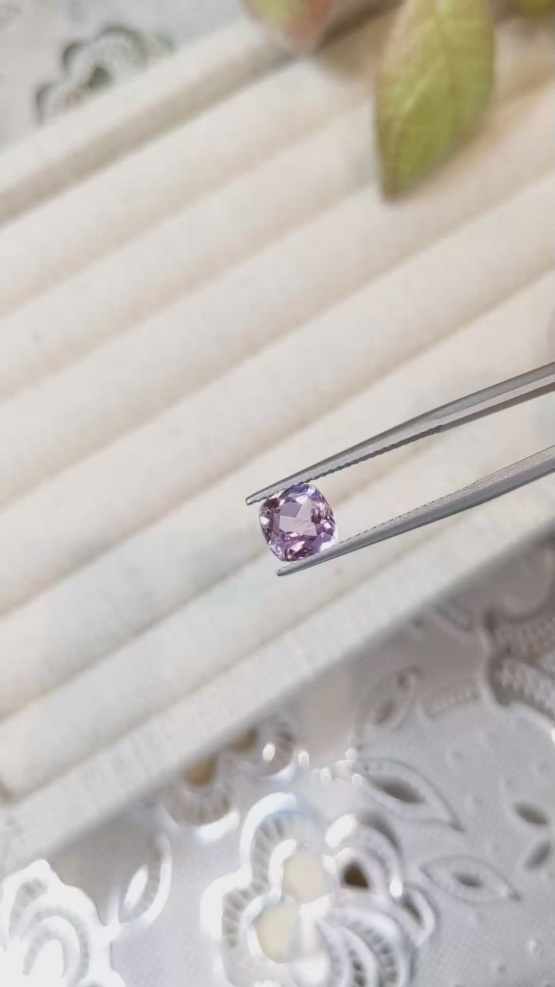 1.78 Ct. Kunzite from Afghanistan Size Video