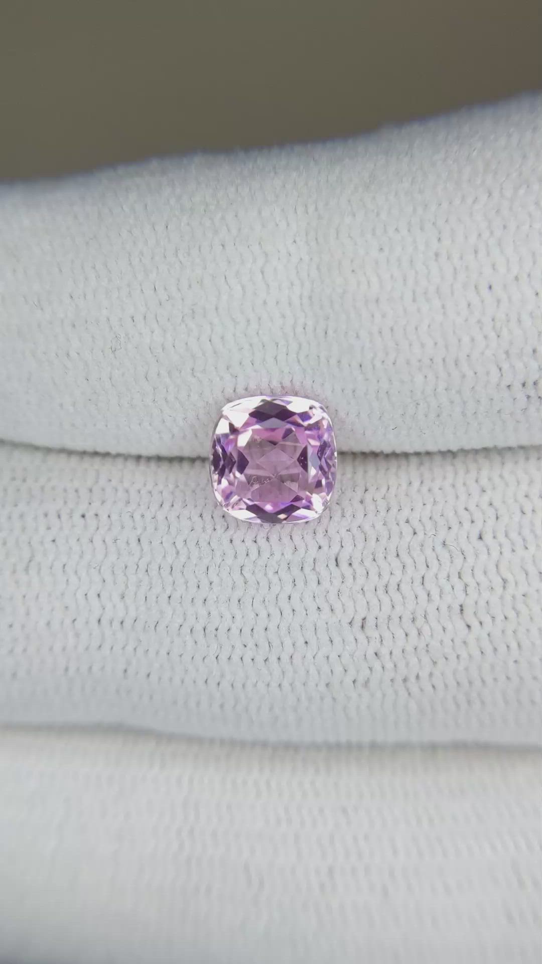 1.78 Ct. Kunzite from Afghanistan Size Video
