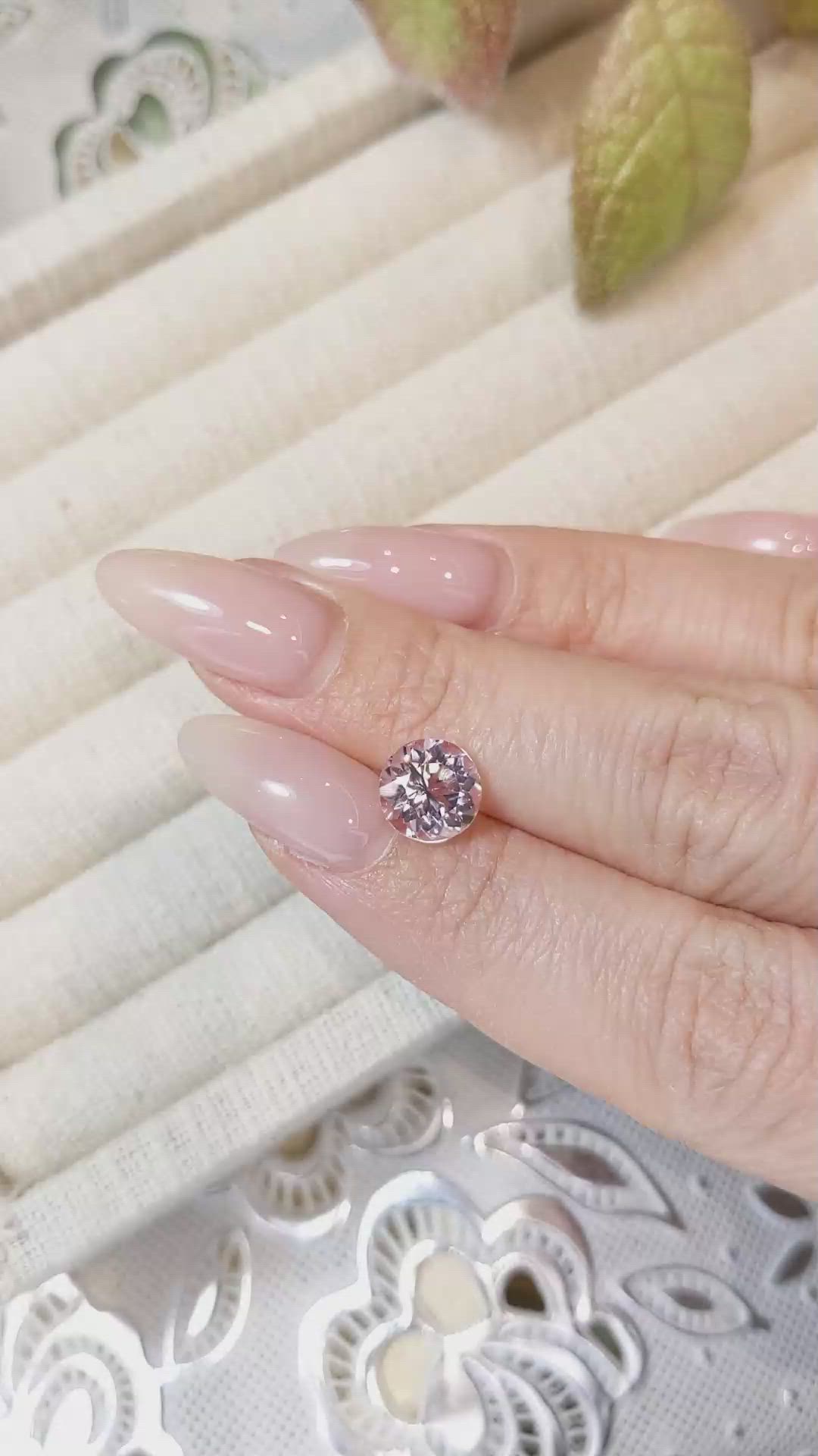 2.52 Ct. Kunzite from Afghanistan Size Video