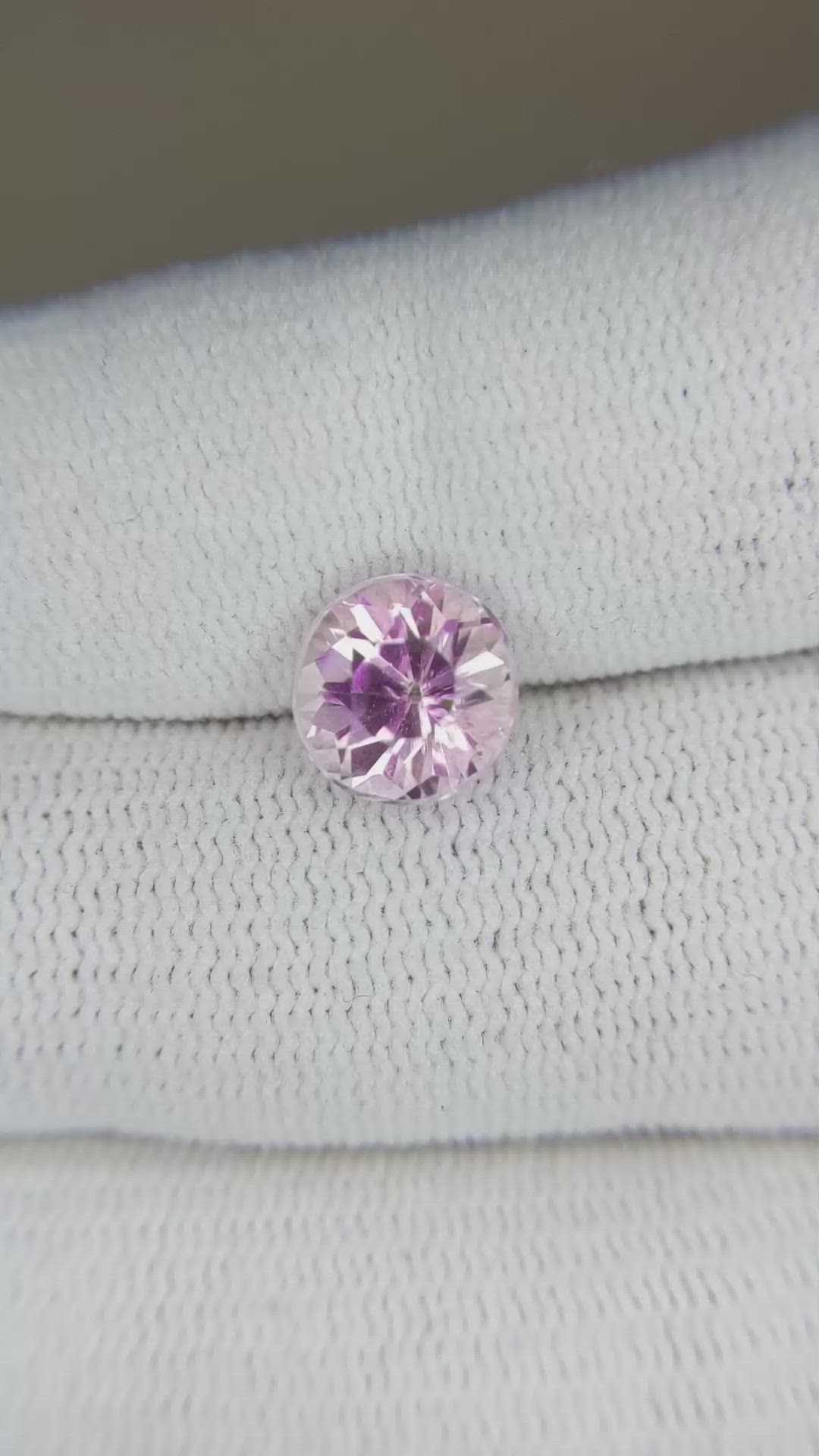 2.52 Ct. Kunzite from Afghanistan Size Video