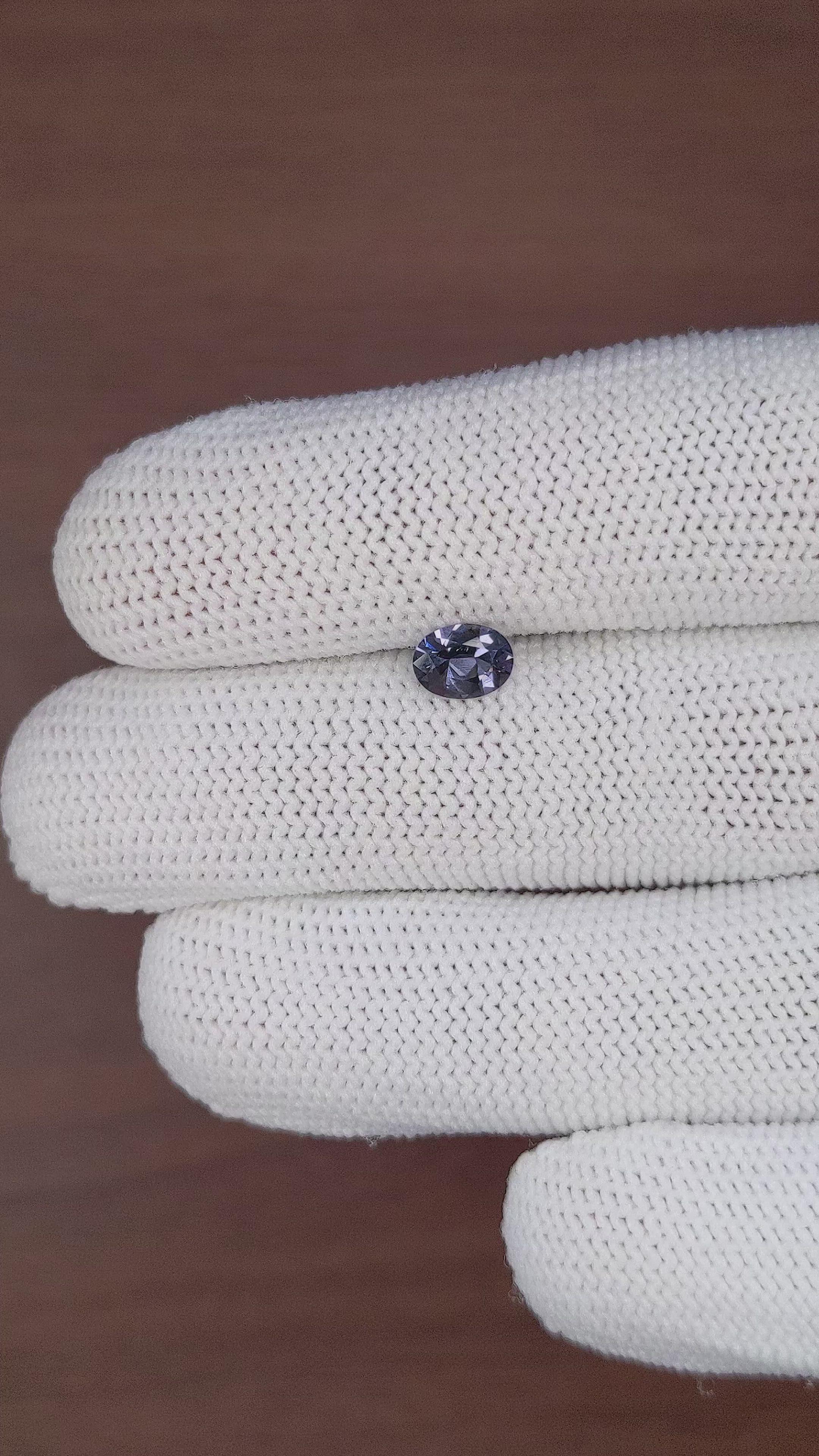 0.75 Ct. Spinel from Ceylon (Sri Lanka) Size Video