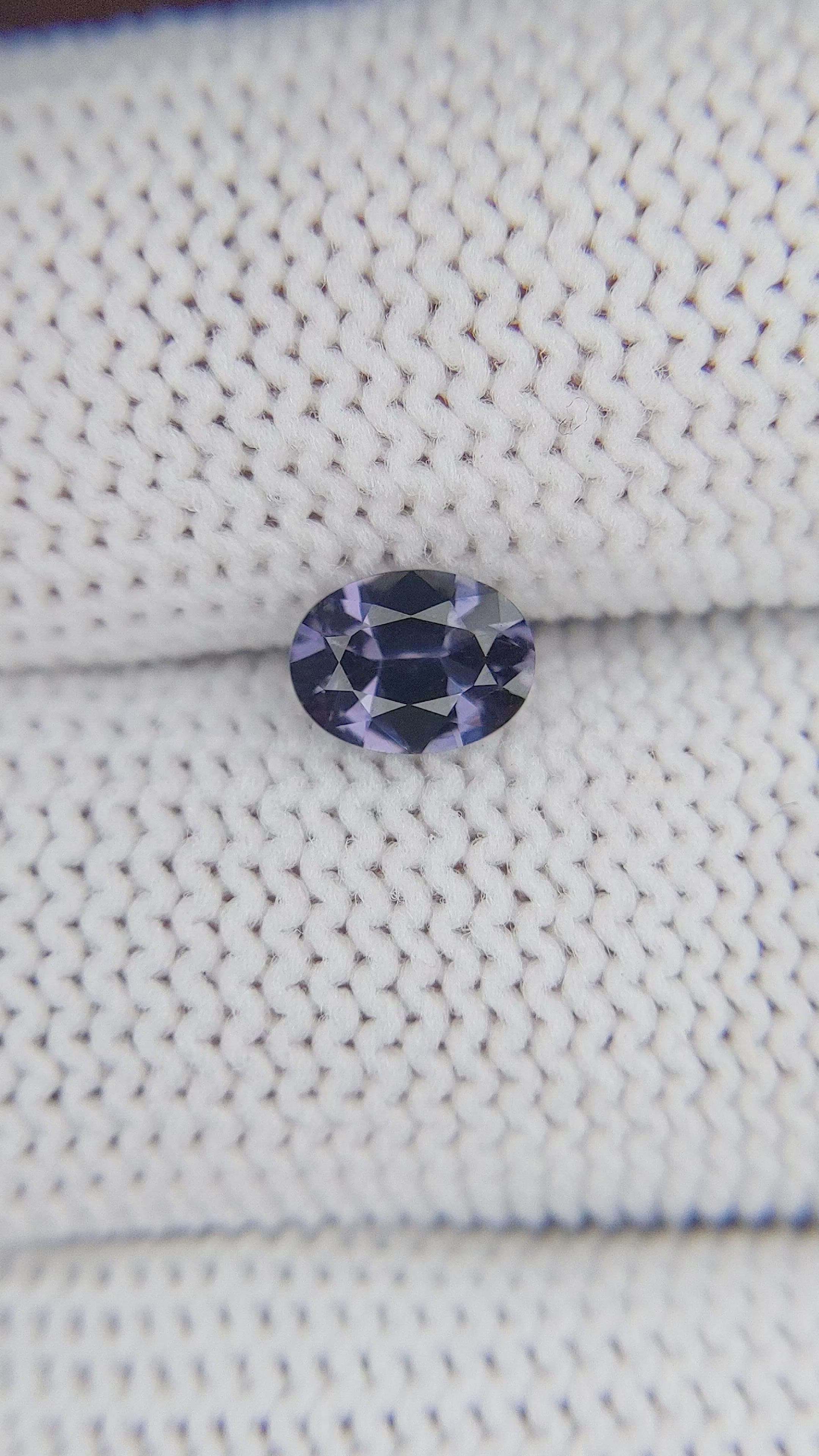 0.75 Ct. Spinel from Ceylon (Sri Lanka) Size Video