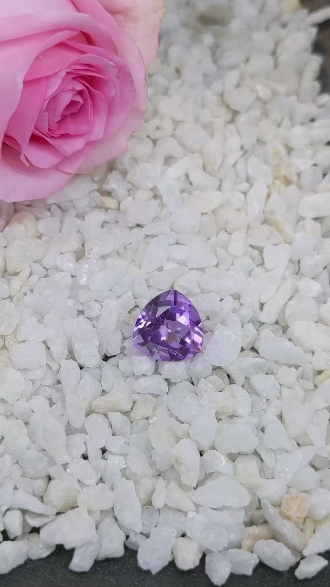 14.02 Ct. Amethyst from Brazil Size Video
