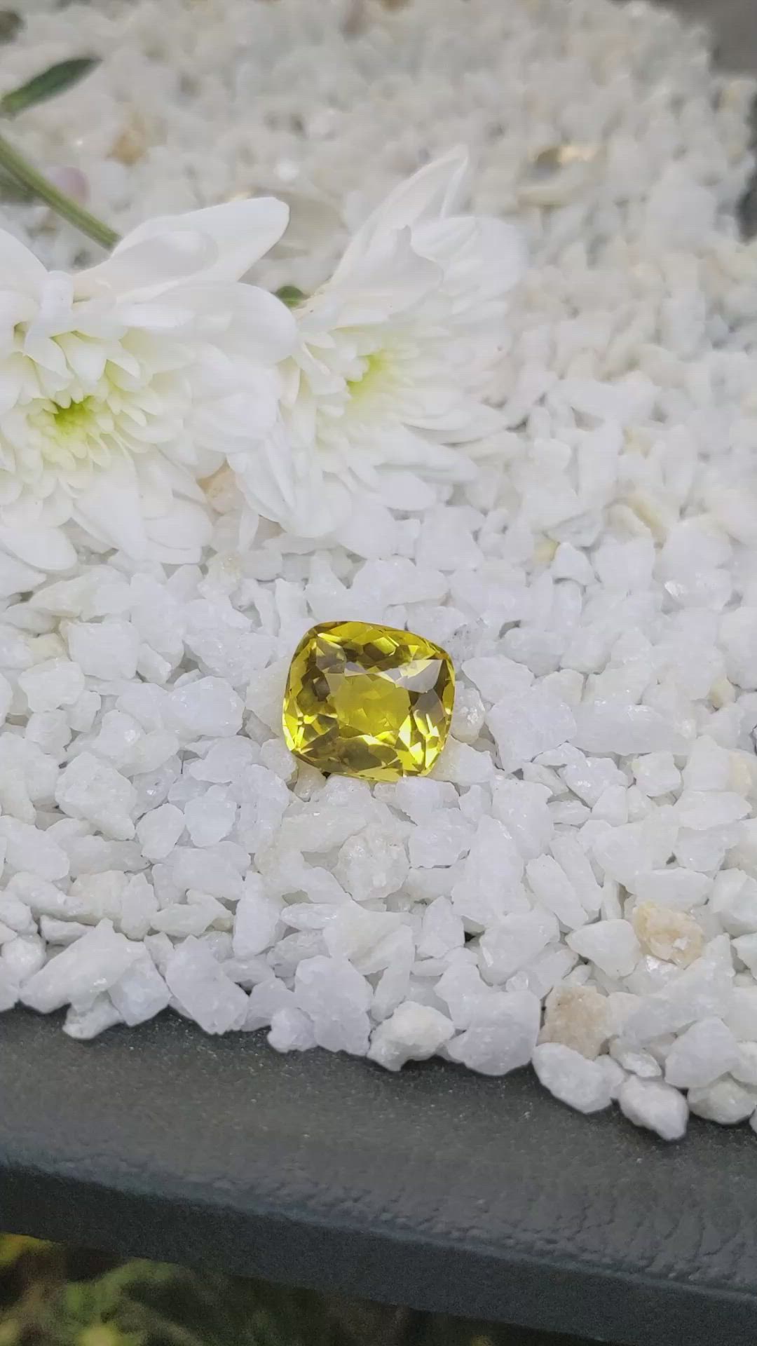 18.53 Ct. Citrine from Brazil Size Video
