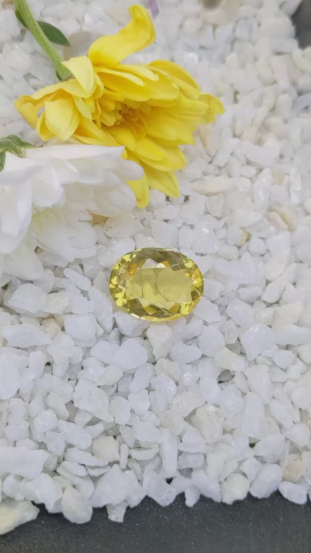 24.36 Ct. Citrine from Brazil Size Video