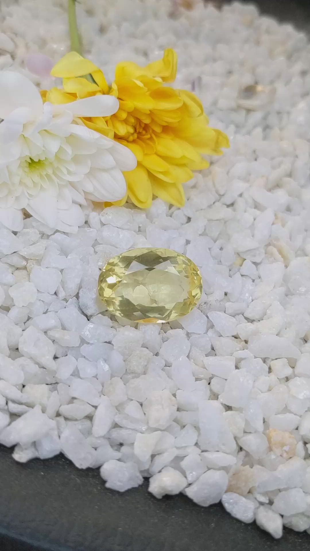 31.39 Ct. Quartz from Brazil Size Video