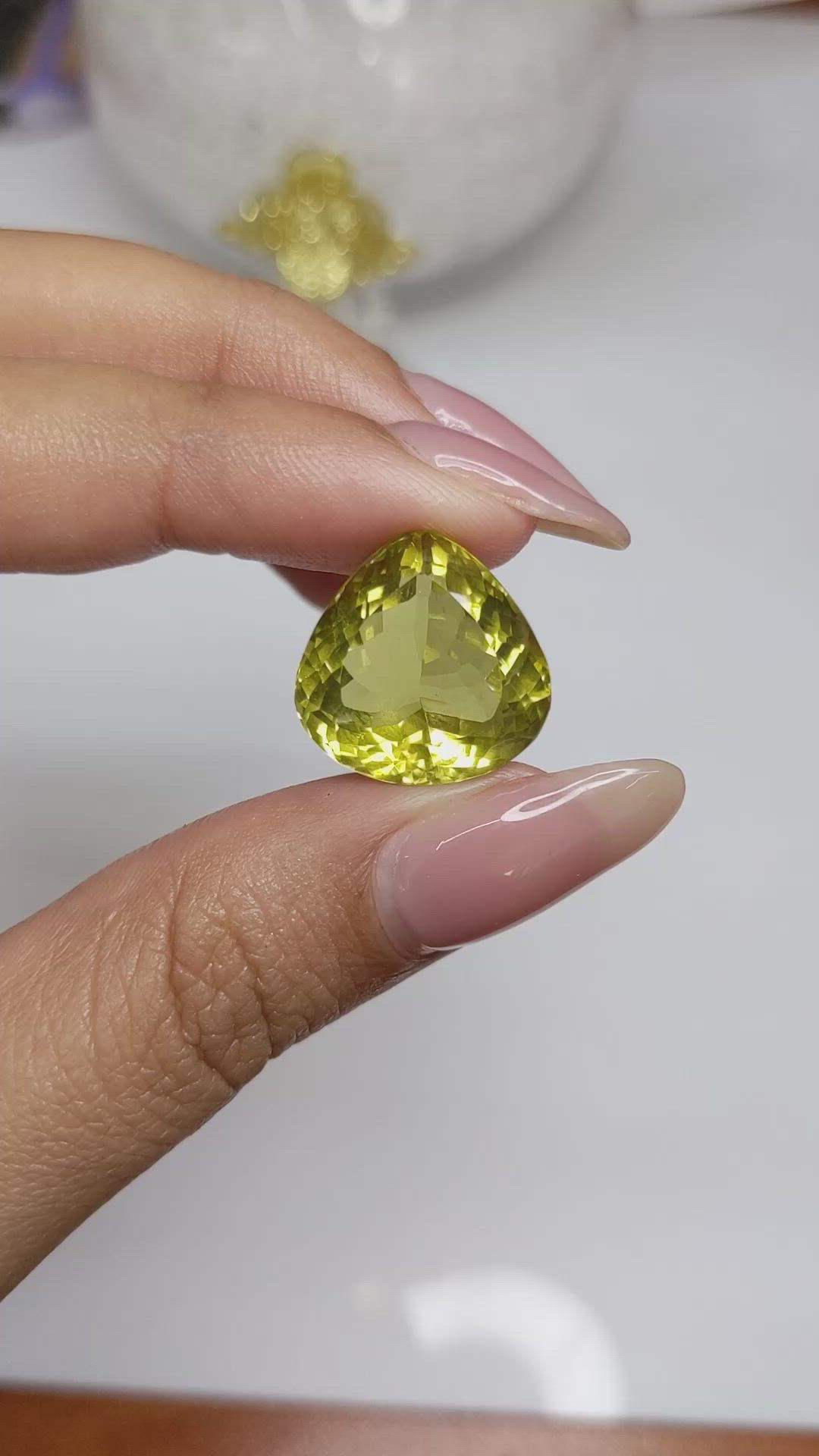 19.13 Ct. Quartz from Brazil Size Video