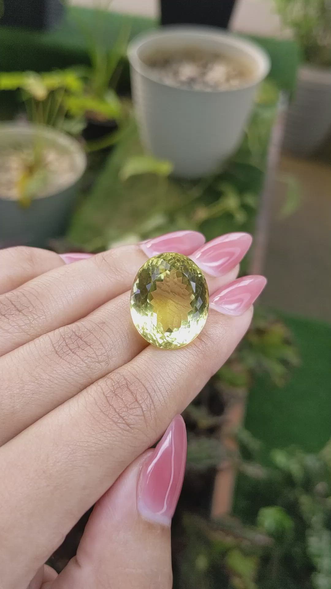 27.49 Ct. Topaz from Brazil Size Video