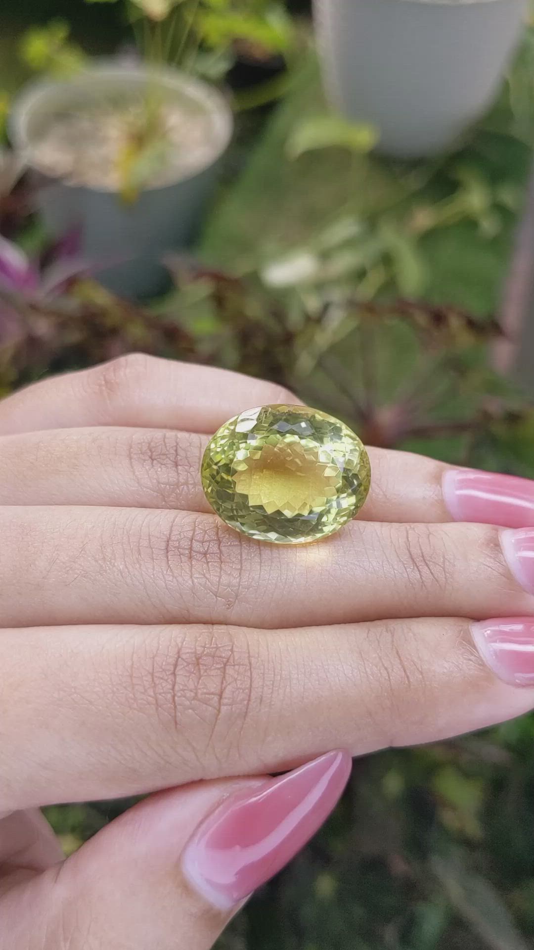 27.49 Ct. Topaz from Brazil Size Video