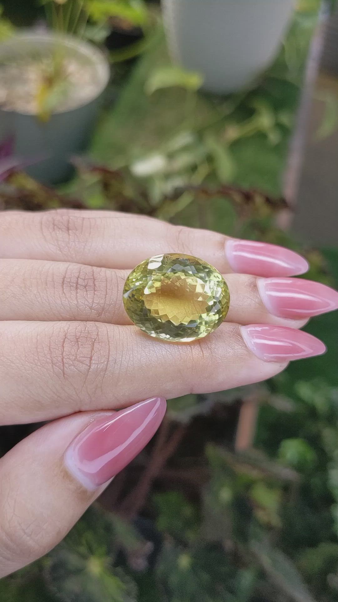 27.49 Ct. Topaz from Brazil Size Video