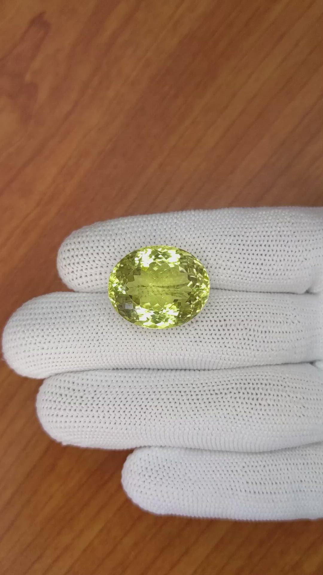 27.49 Ct. Topaz from Brazil Size Video
