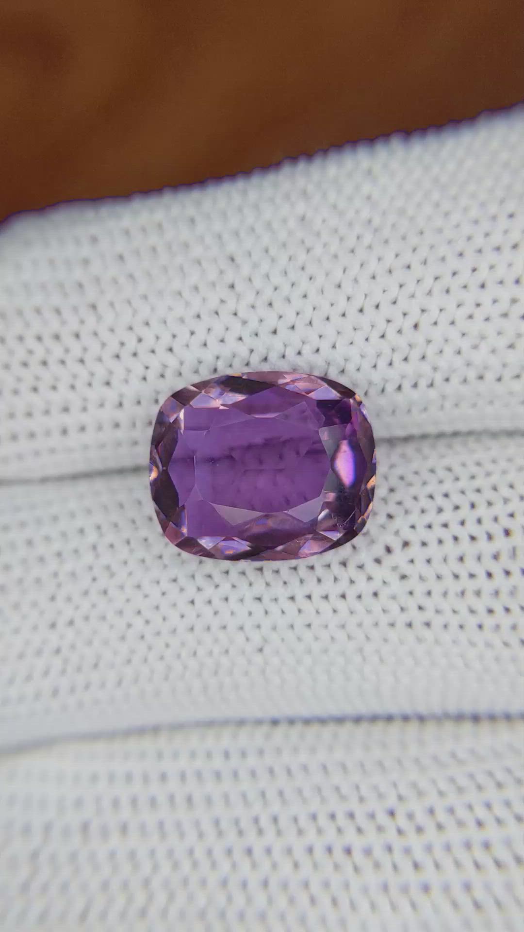 5.25 Ct. Ametrine from Ceylon (Sri Lanka) Size Video