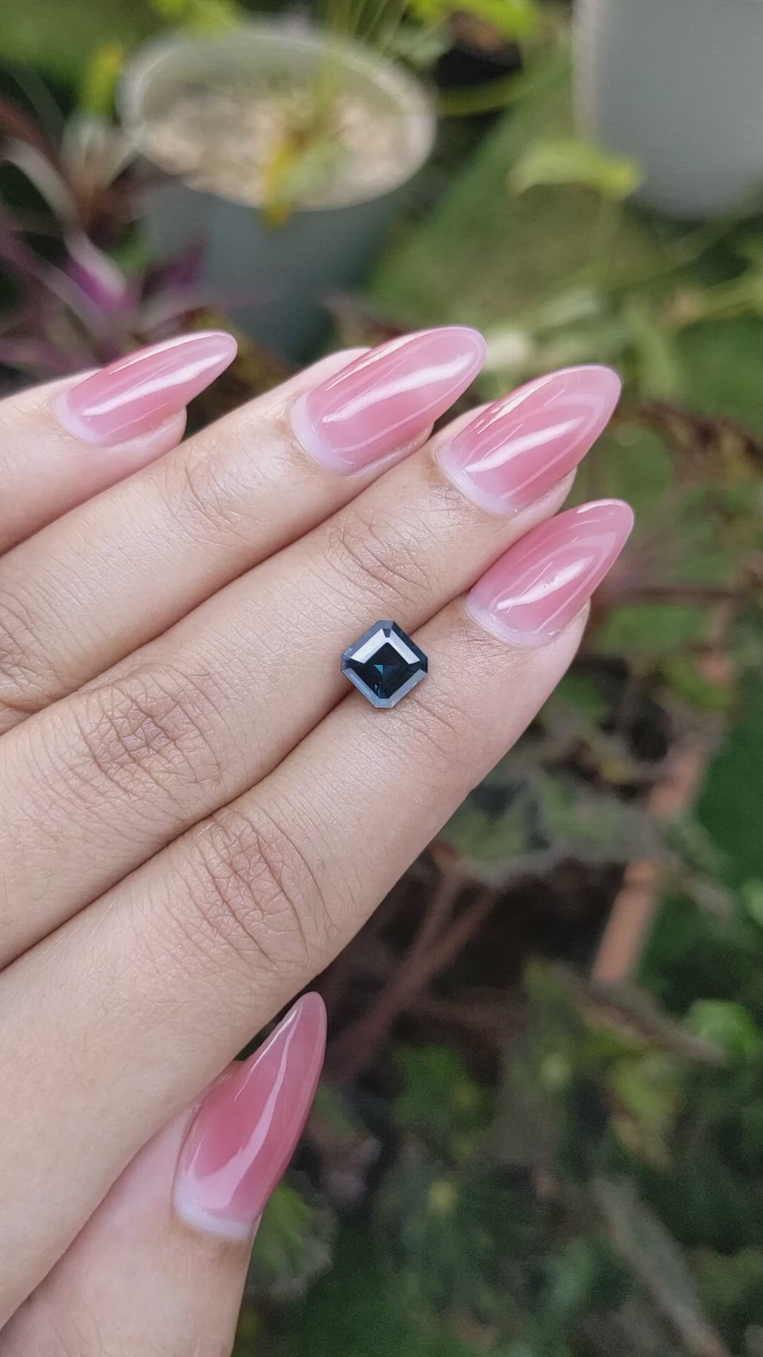 1.54 Ct. Spinel from Ceylon (Sri Lanka) Size Video