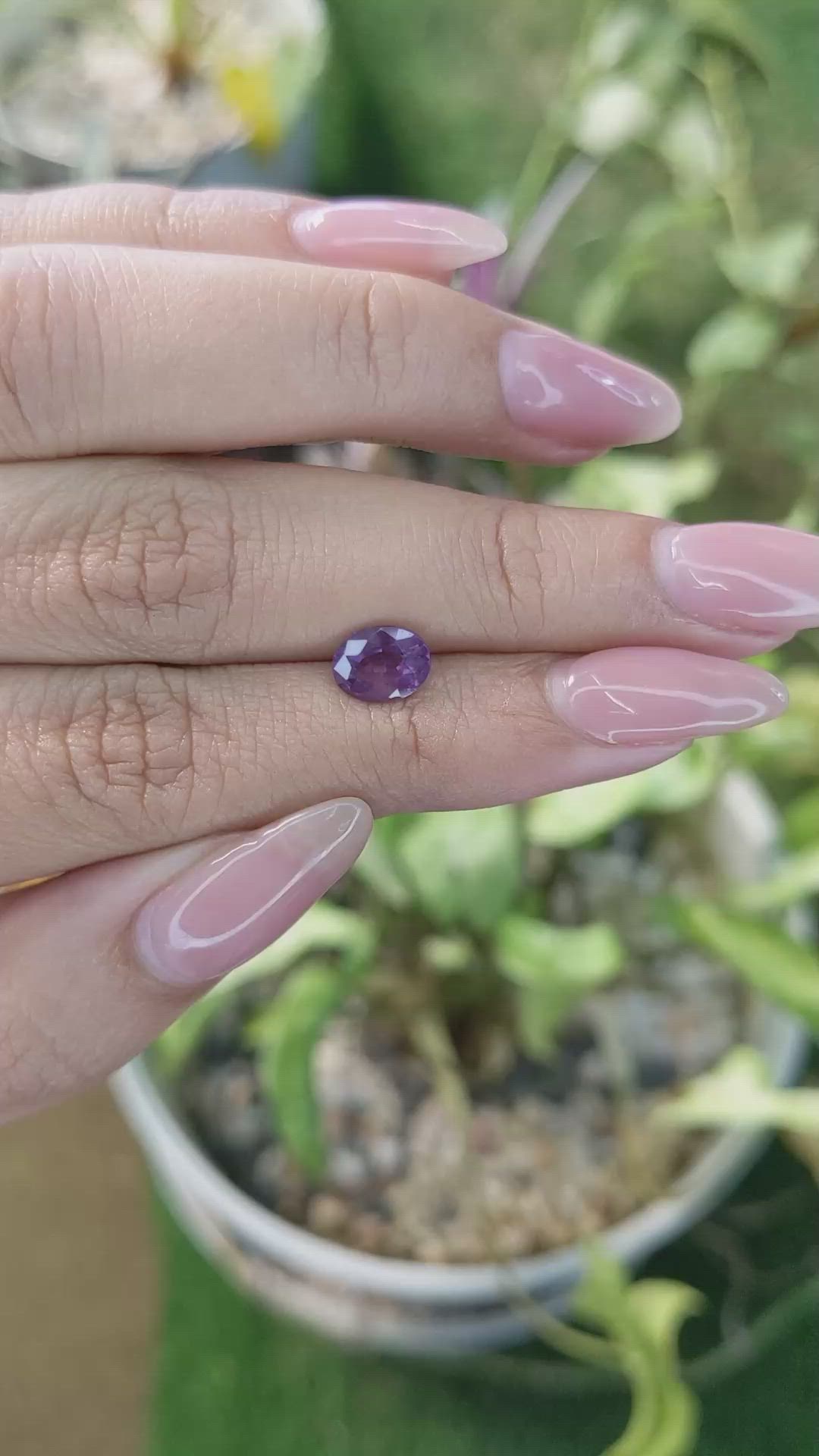 1.28 Ct. Spinel from Ceylon (Sri Lanka) Size Video