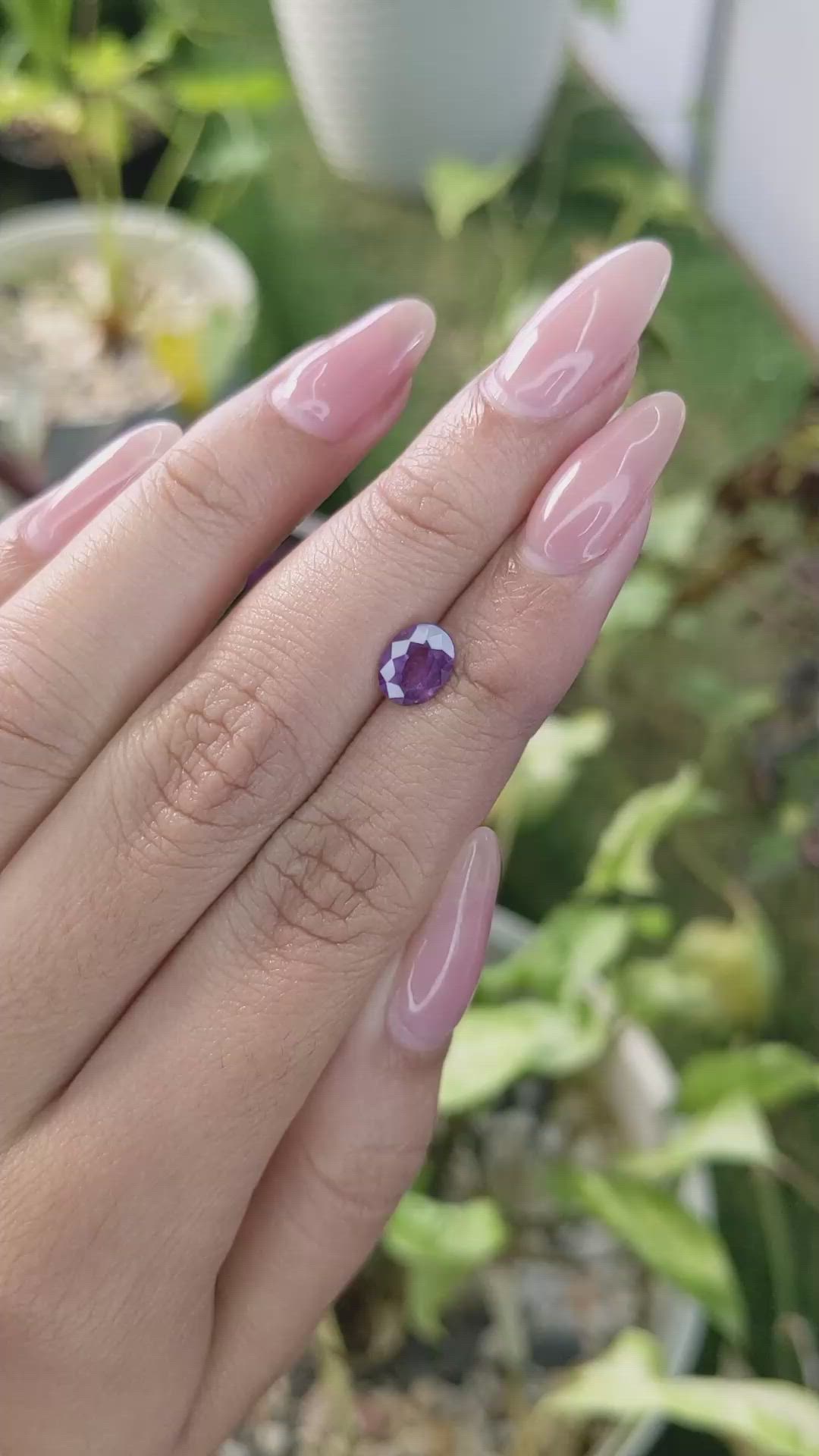 1.28 Ct. Spinel from Ceylon (Sri Lanka) Size Video