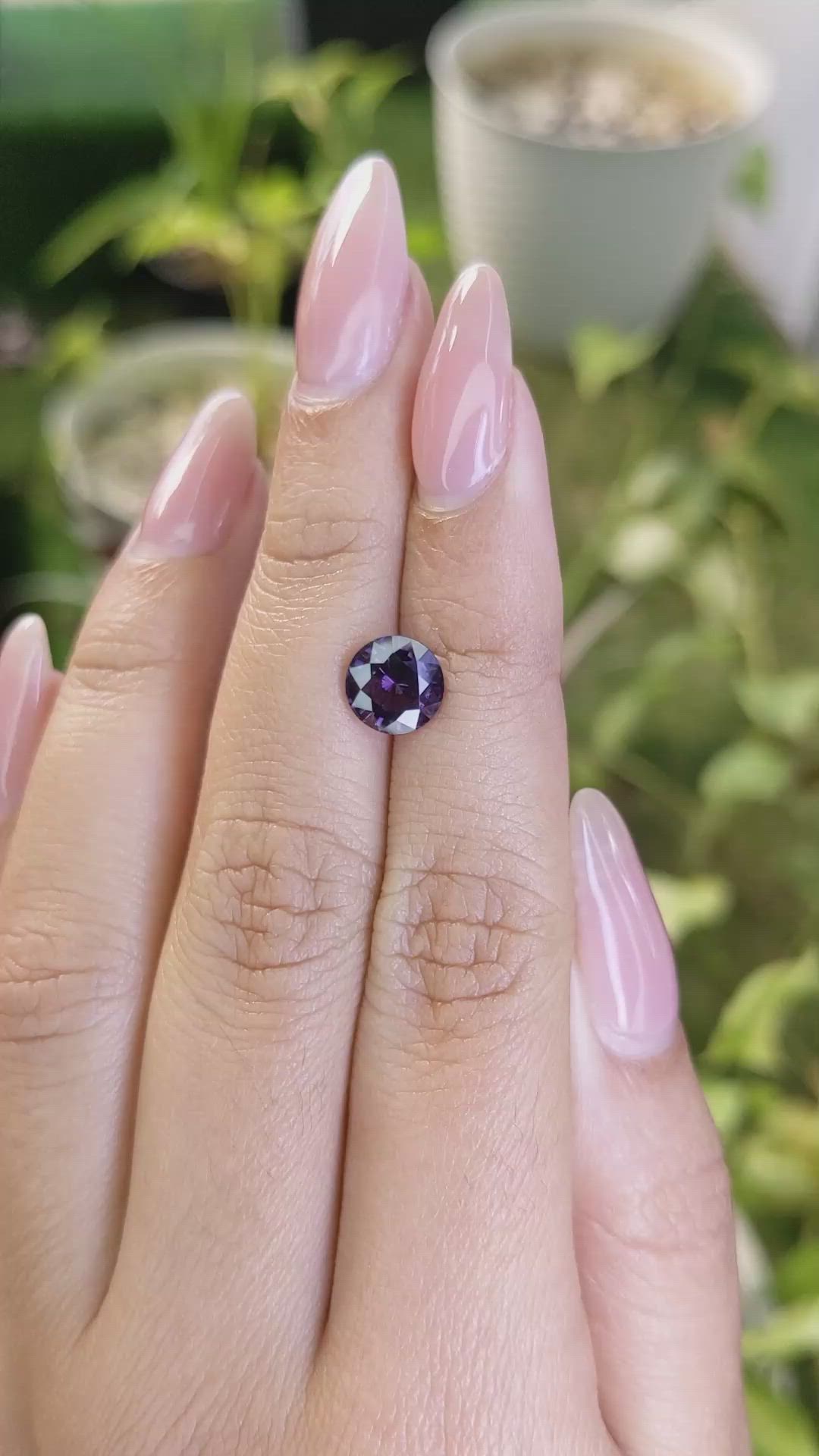 1.90 Ct. Spinel from Ceylon (Sri Lanka) Size Video