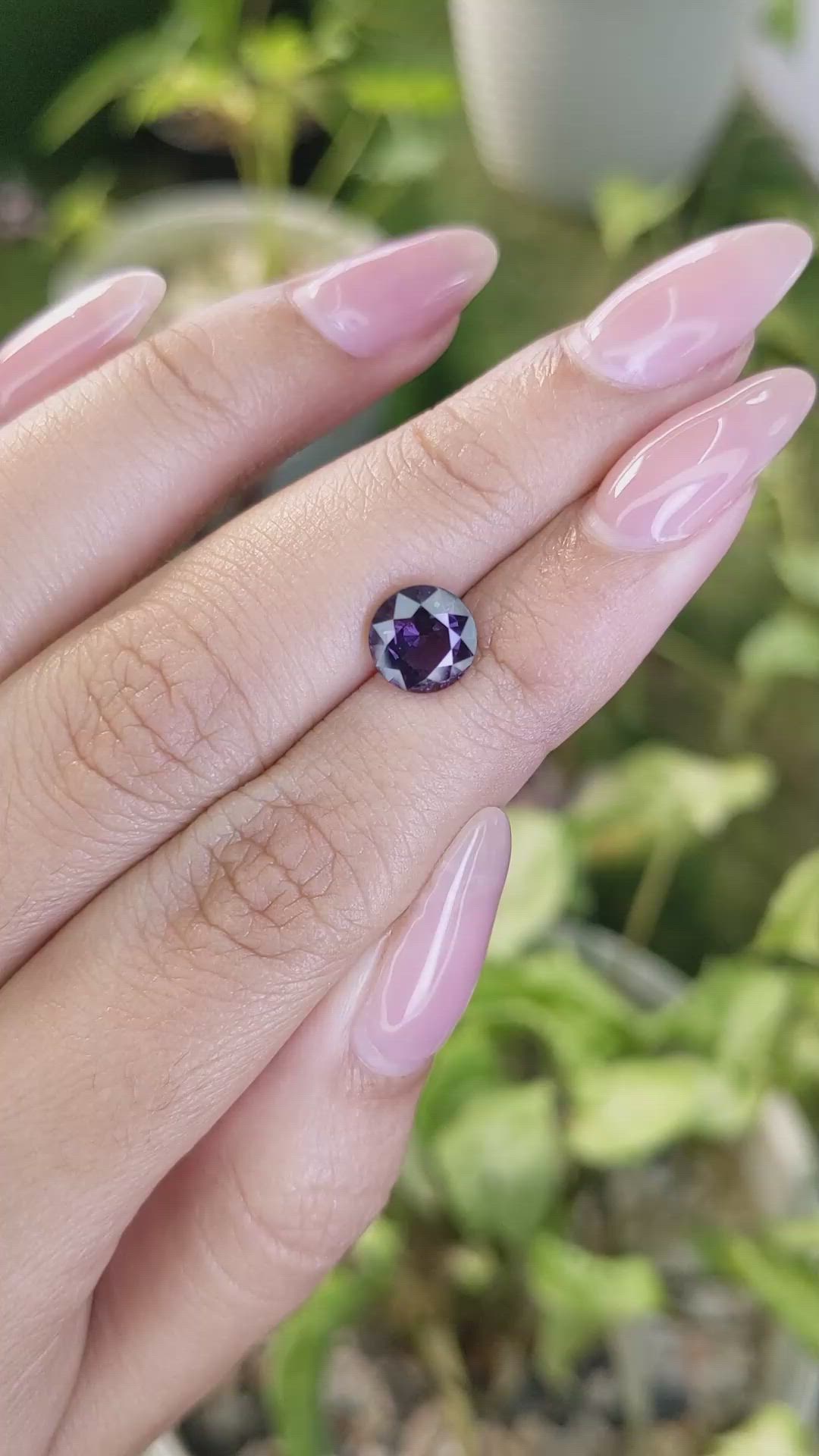 1.90 Ct. Spinel from Ceylon (Sri Lanka) Size Video