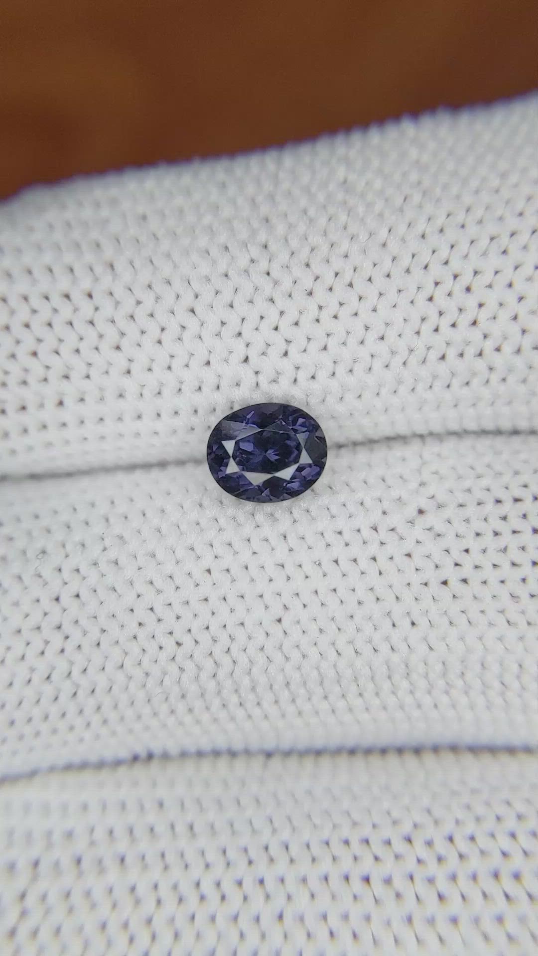 1.08 Ct. Spinel from Ceylon (Sri Lanka) Size Video