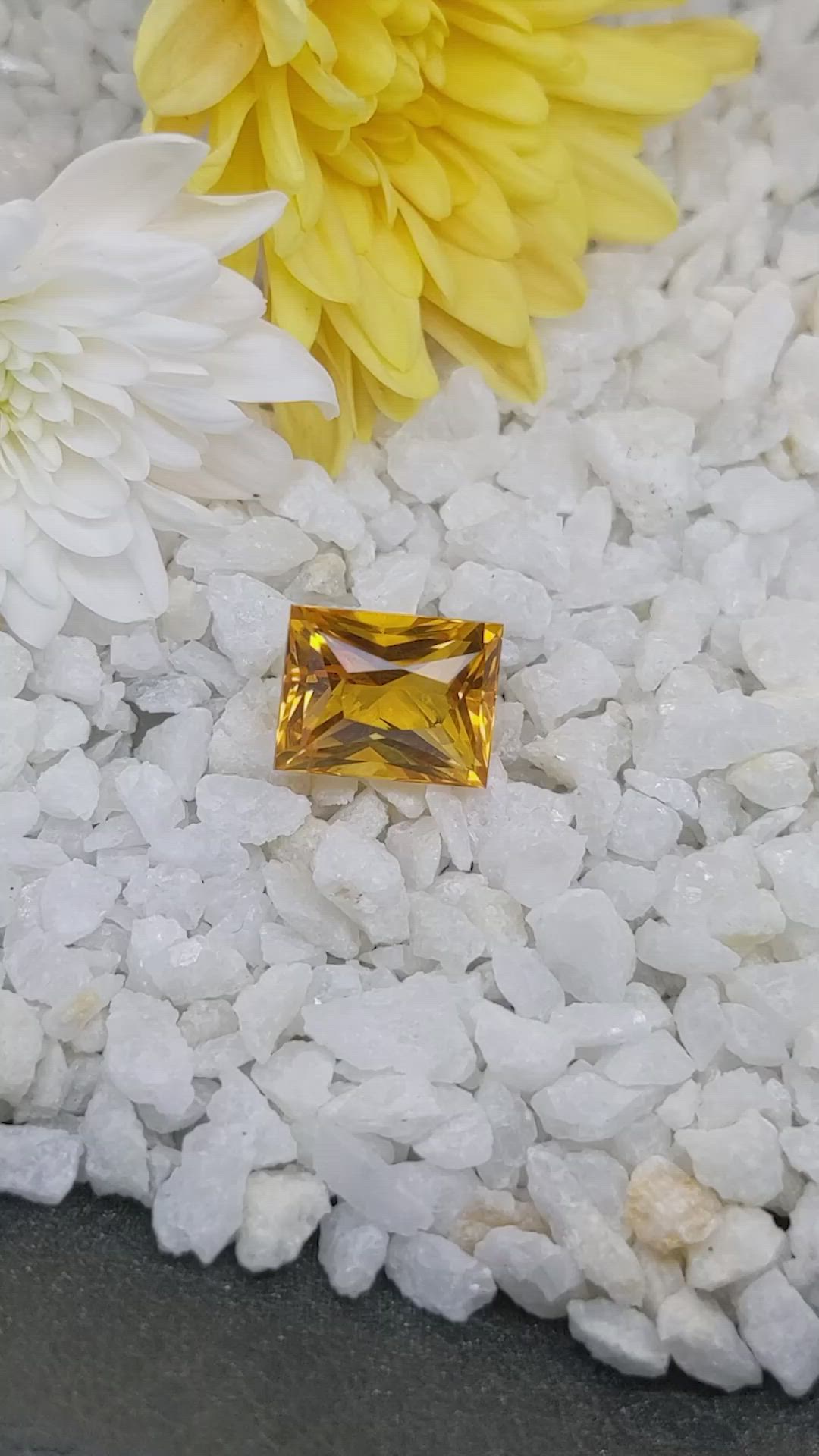 14.30 Ct. Citrine from Ceylon (Sri Lanka) Size Video