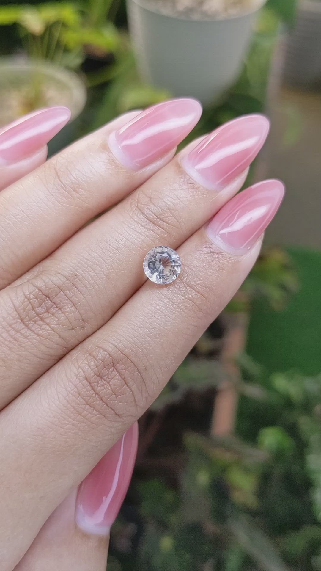 1.68 Ct. Topaz from Ceylon (Sri Lanka) Size Video