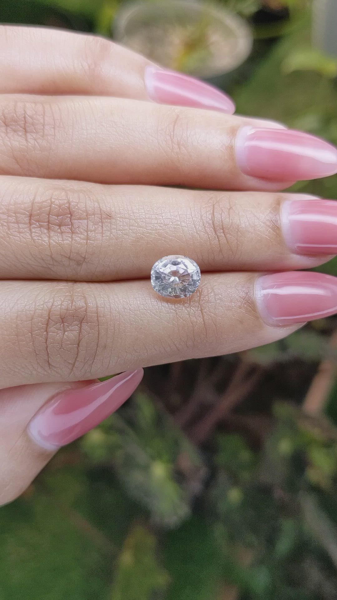 2.33 Ct. Topaz from Ceylon (Sri Lanka) Size Video