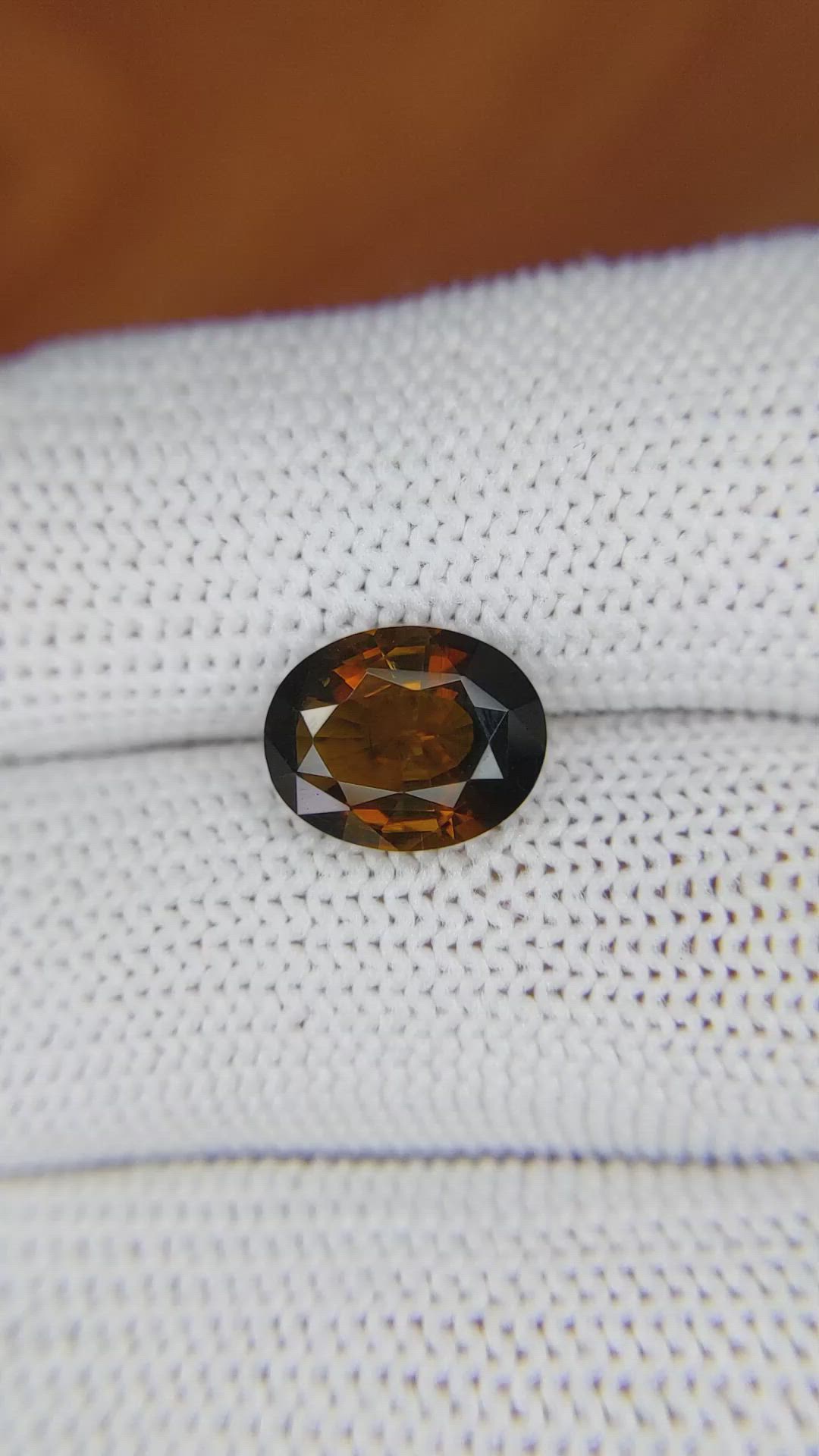 2.71 Ct. Tourmaline from Ceylon (Sri Lanka) Size Video