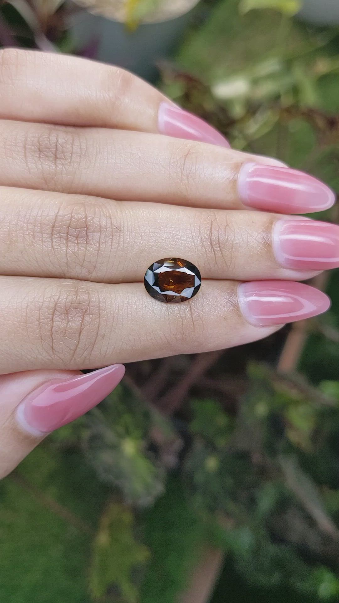 2.71 Ct. Tourmaline from Ceylon (Sri Lanka) Size Video