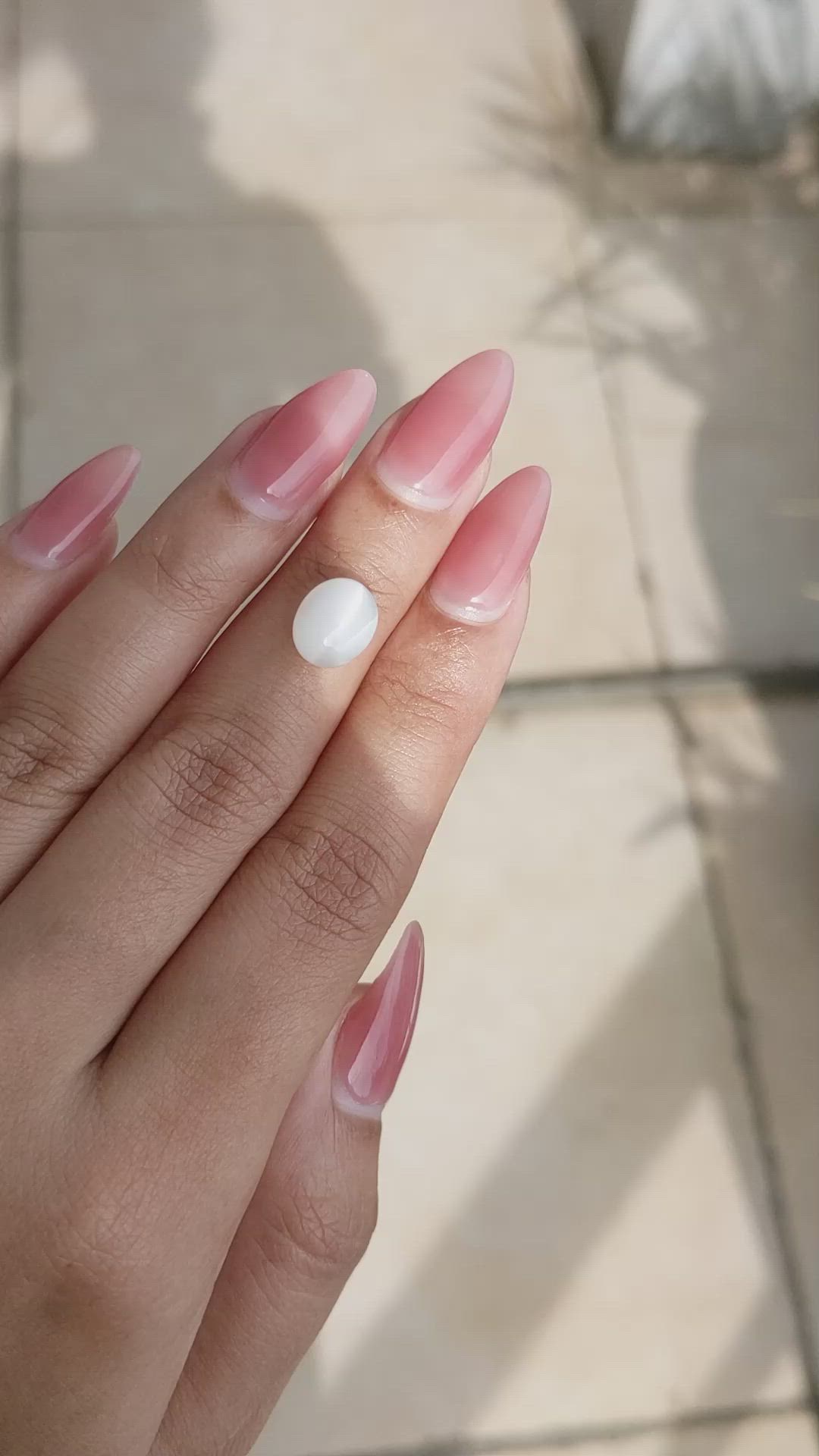 2.61 Ct. Cabochon Moonstone from Ceylon (Sri Lanka) Size Video