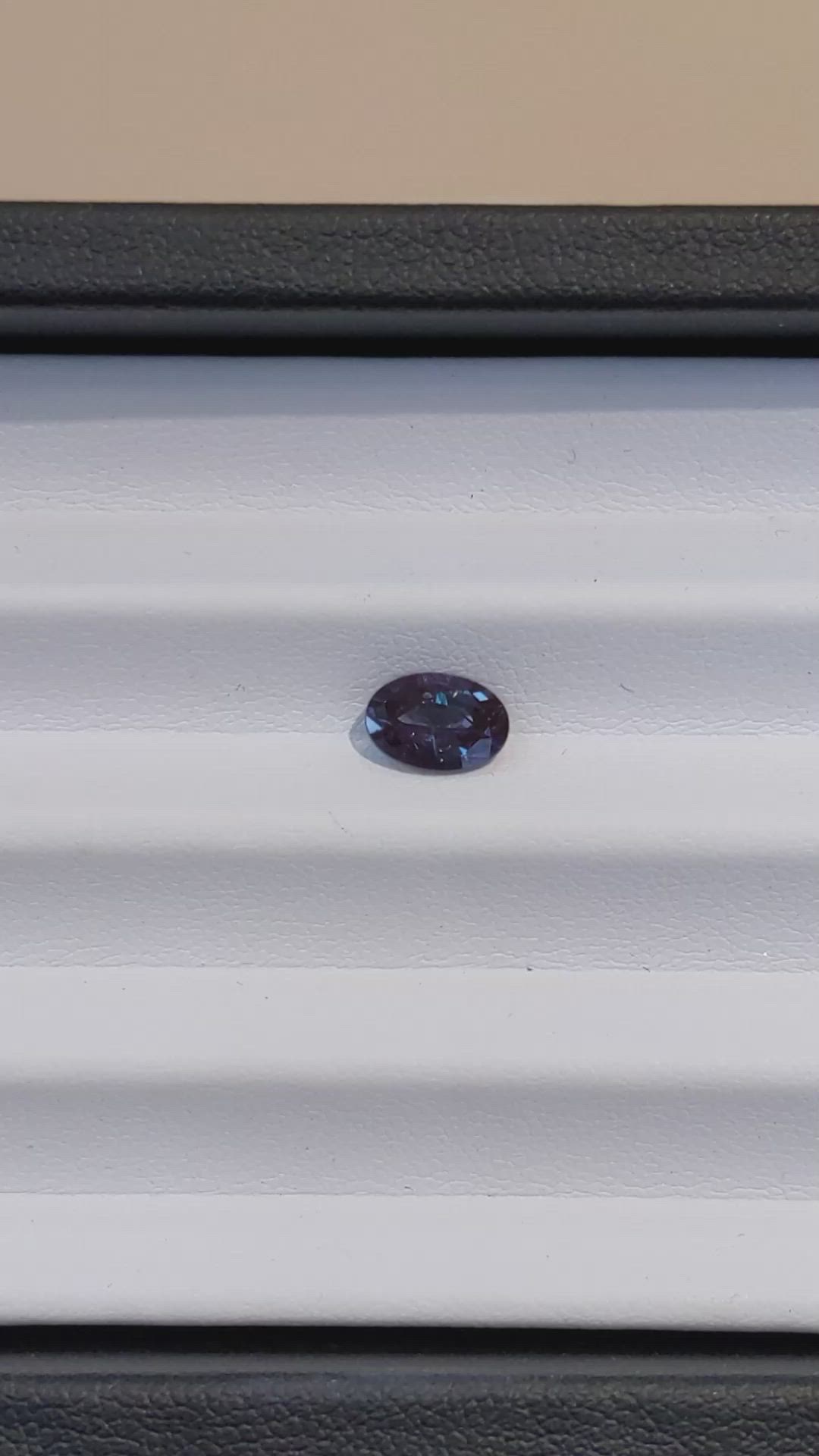 1.00 Ct. Alexandrite from Brazil Size Video