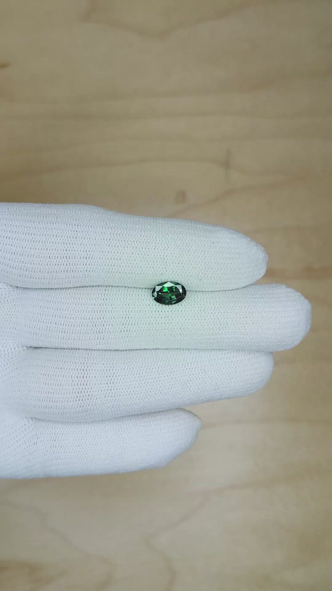 1.00 Ct. Alexandrite from Brazil Size Video