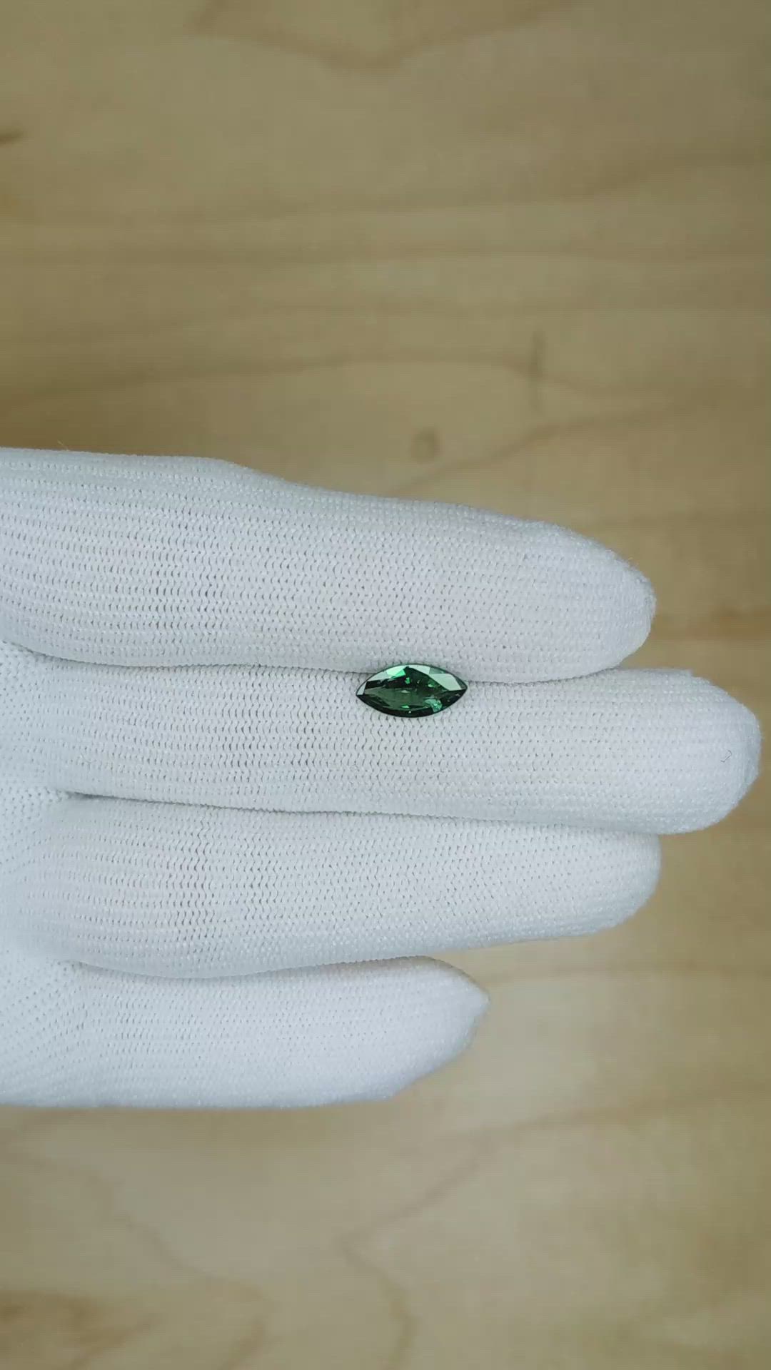 1.04 Ct. Alexandrite from Brazil Size Video