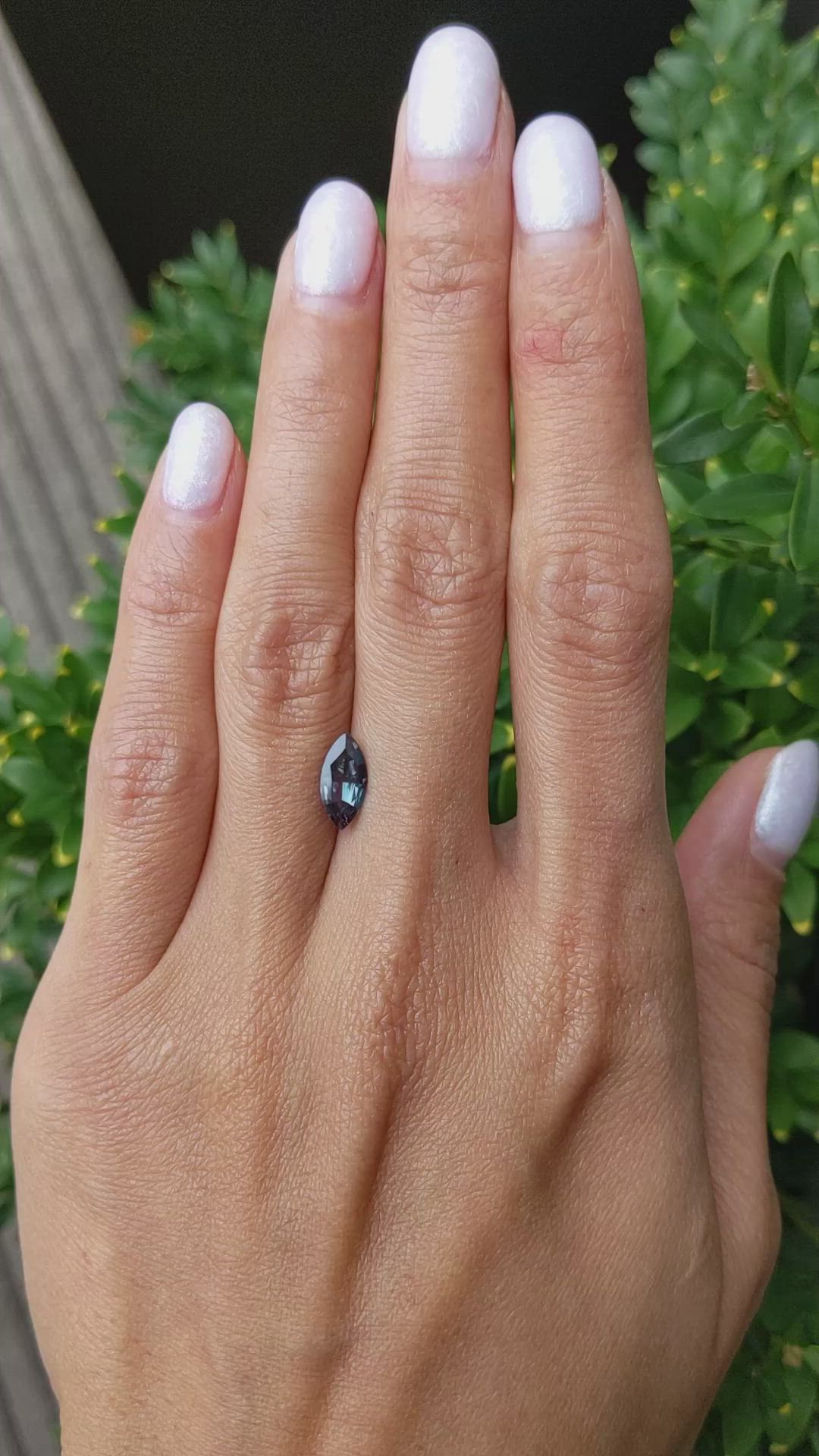 1.04 Ct. Alexandrite from Brazil Size Video