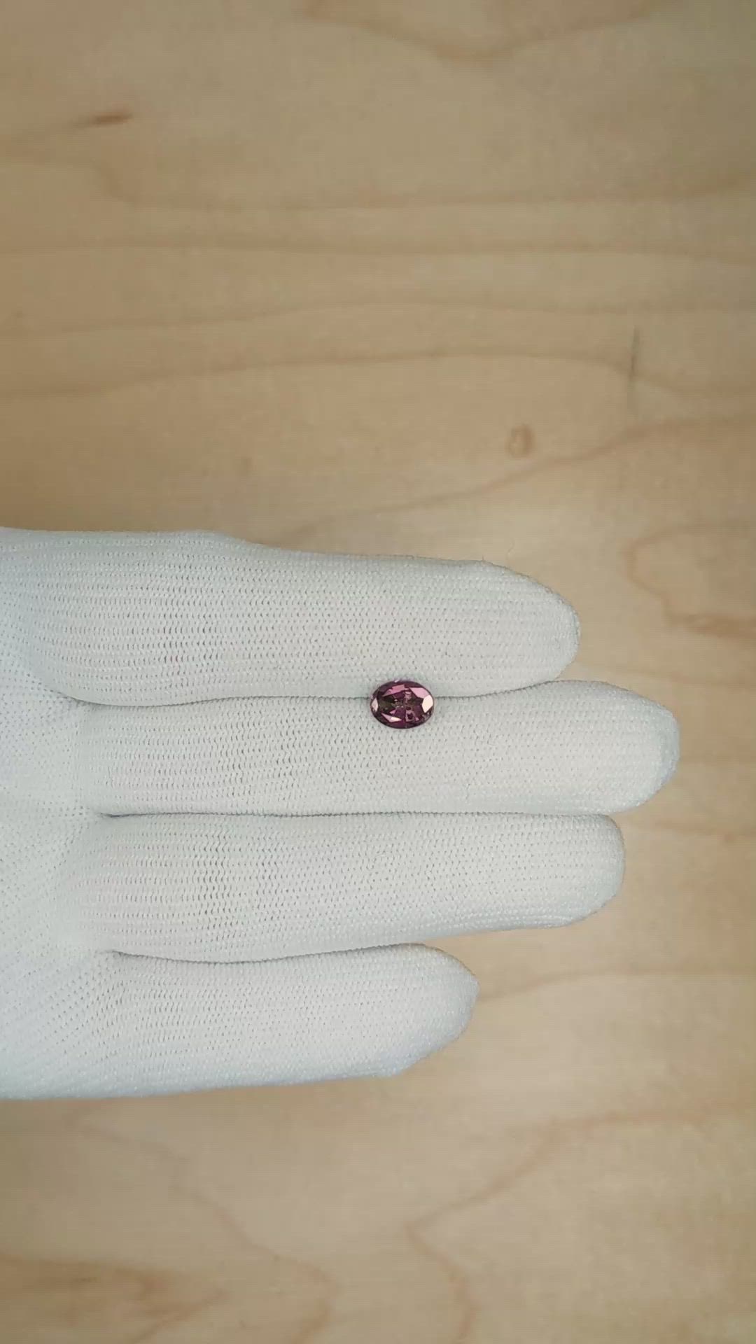1.17 Ct. Alexandrite from Brazil Size Video