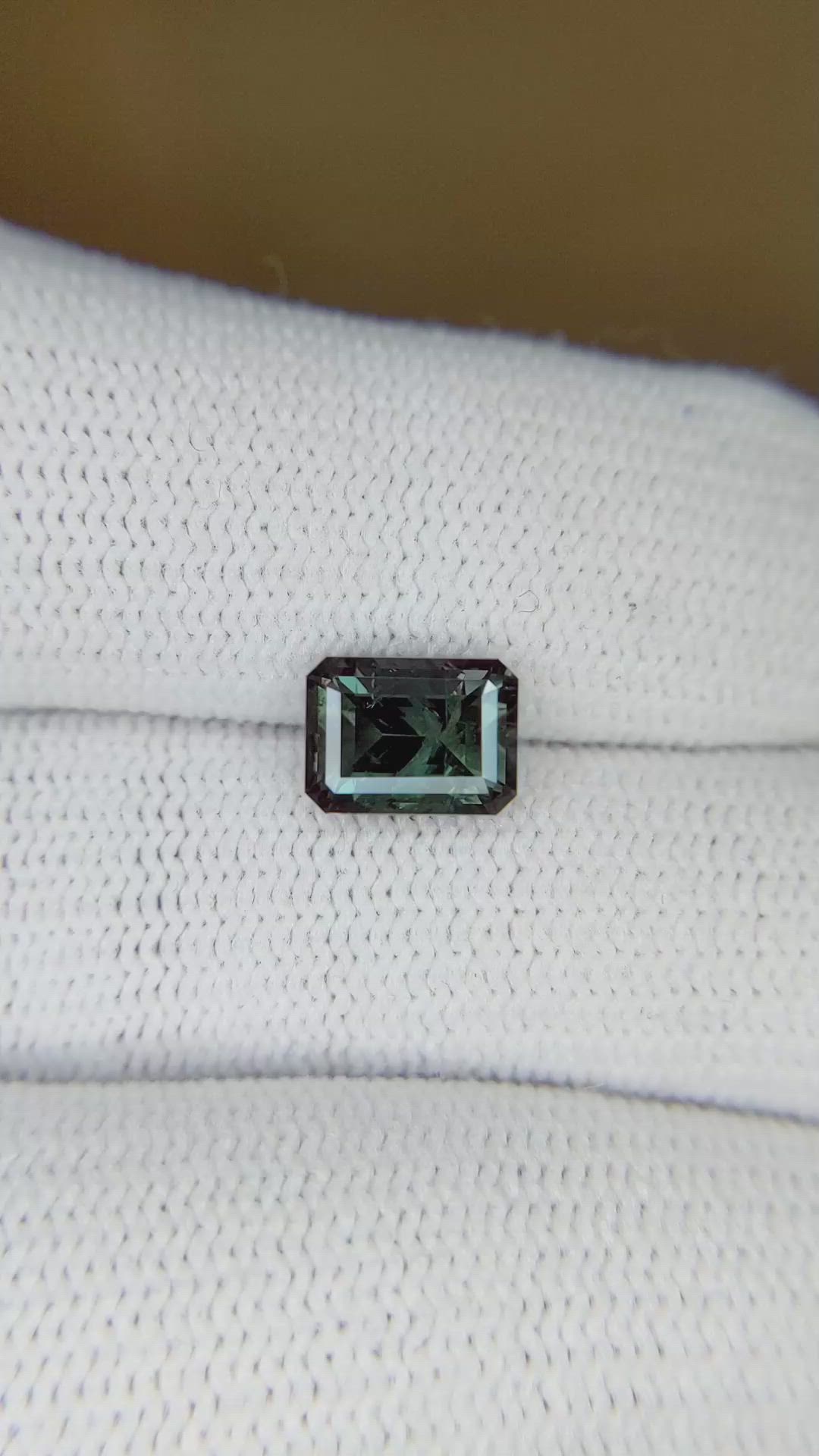 1.81 Ct. Alexandrite from Brazil Size Video