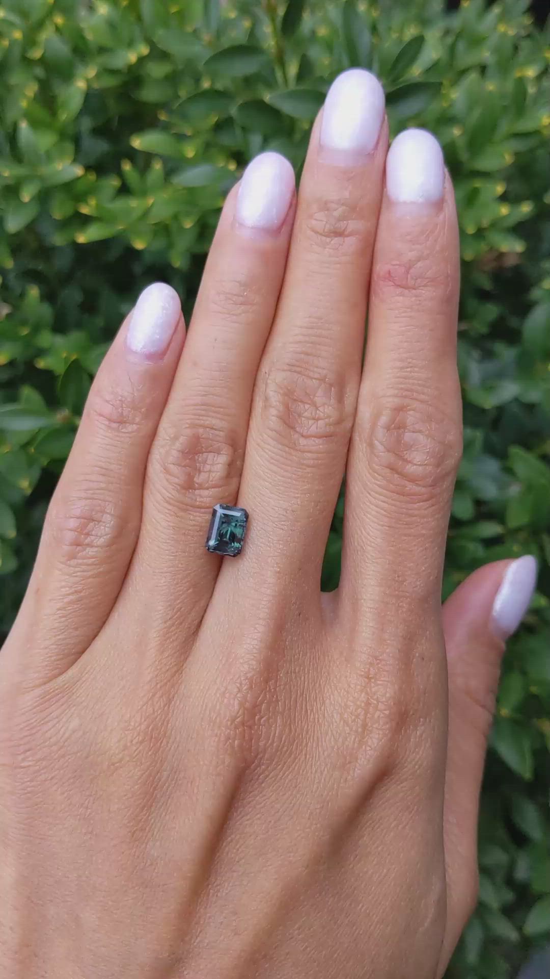 1.81 Ct. Alexandrite from Brazil Size Video